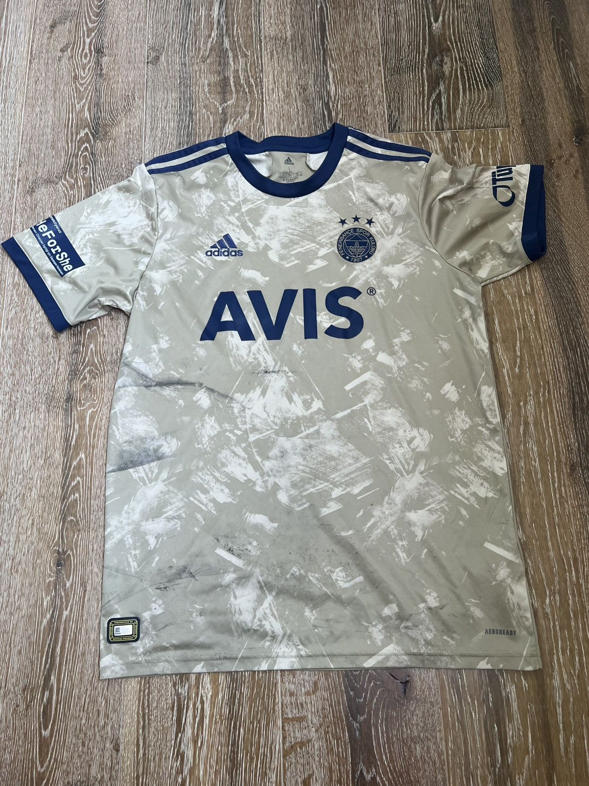 Adidas Adidas FENERBAHCE TURKEY soccer football kit jersey Size US L / EU 52-54 / 3 - 1 Thumbnail