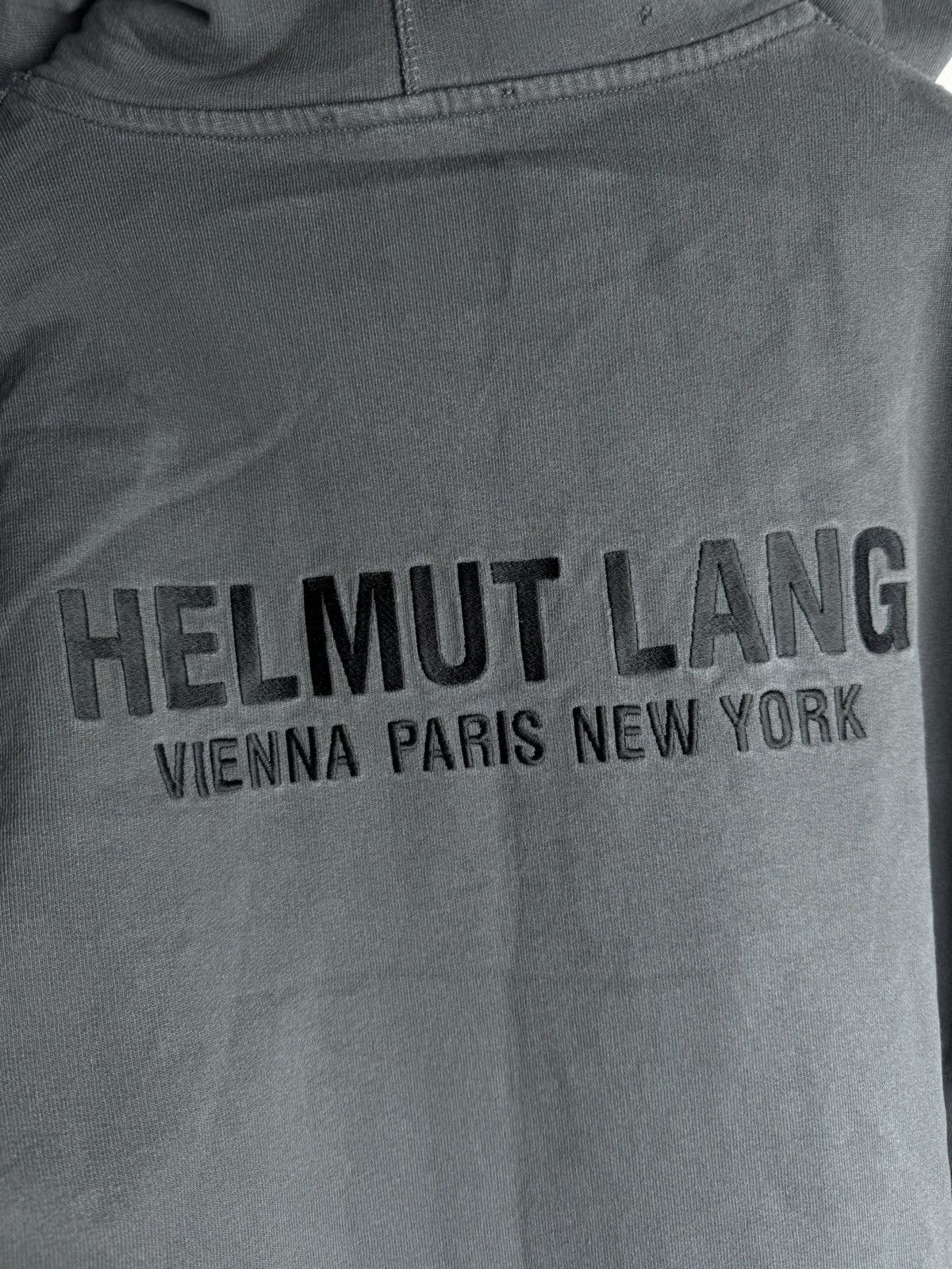 Helmut Lang Helmut Lang Blue Striped “Standard Bars” Hoodie Size US XL / EU 56 / 4 - 5 Thumbnail