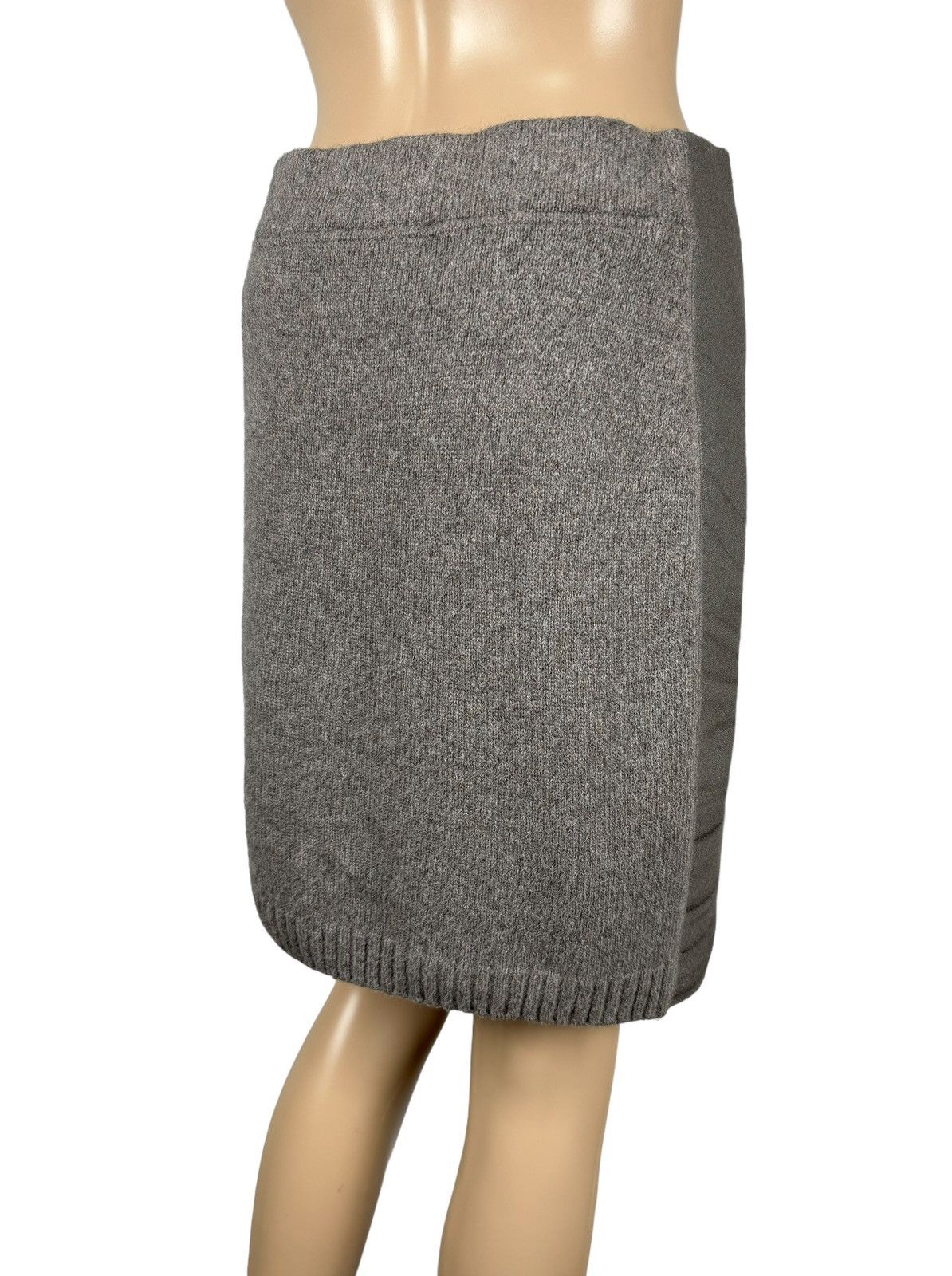 Other Marc Cain Mini Skirt Wool-Cotton Knit Structured size 2 Size 26" / US 2 / IT 38 - 12 Thumbnail