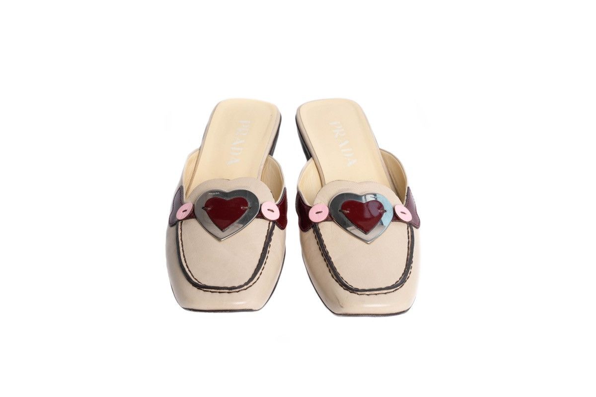 Prada Prada S/S2000 Heart Slipper Size US 8.5 / IT 38.5 - 5 Thumbnail