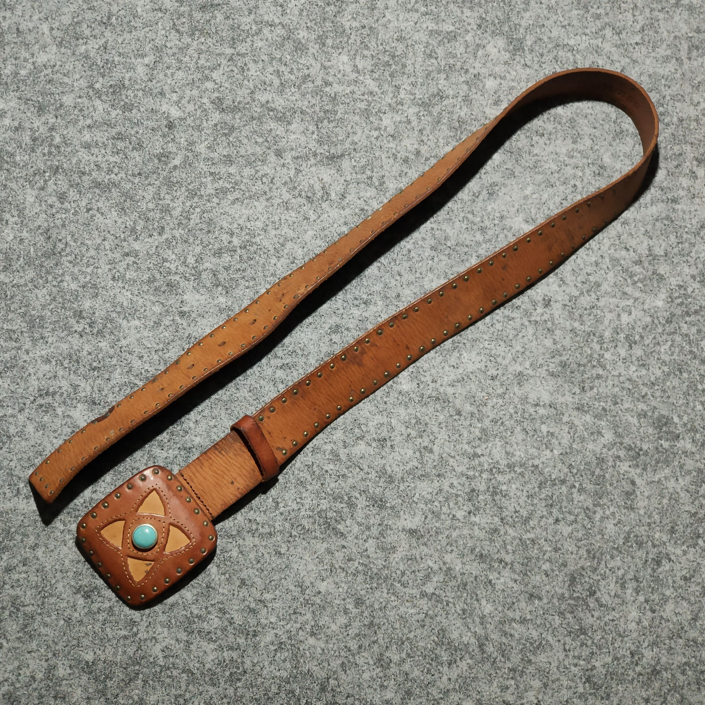 Guess 🔥Vintage GUESS Genuine Leather Belt Size ONE SIZE - 1 Thumbnail