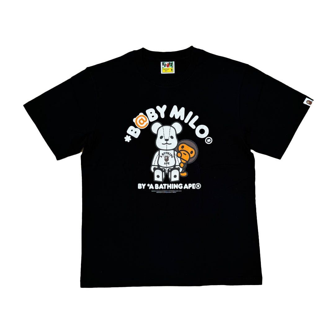 Bape Medicom Bearbrick Baby Milo Black Tee Size US S / EU 44-46 / 1 - 1 Preview