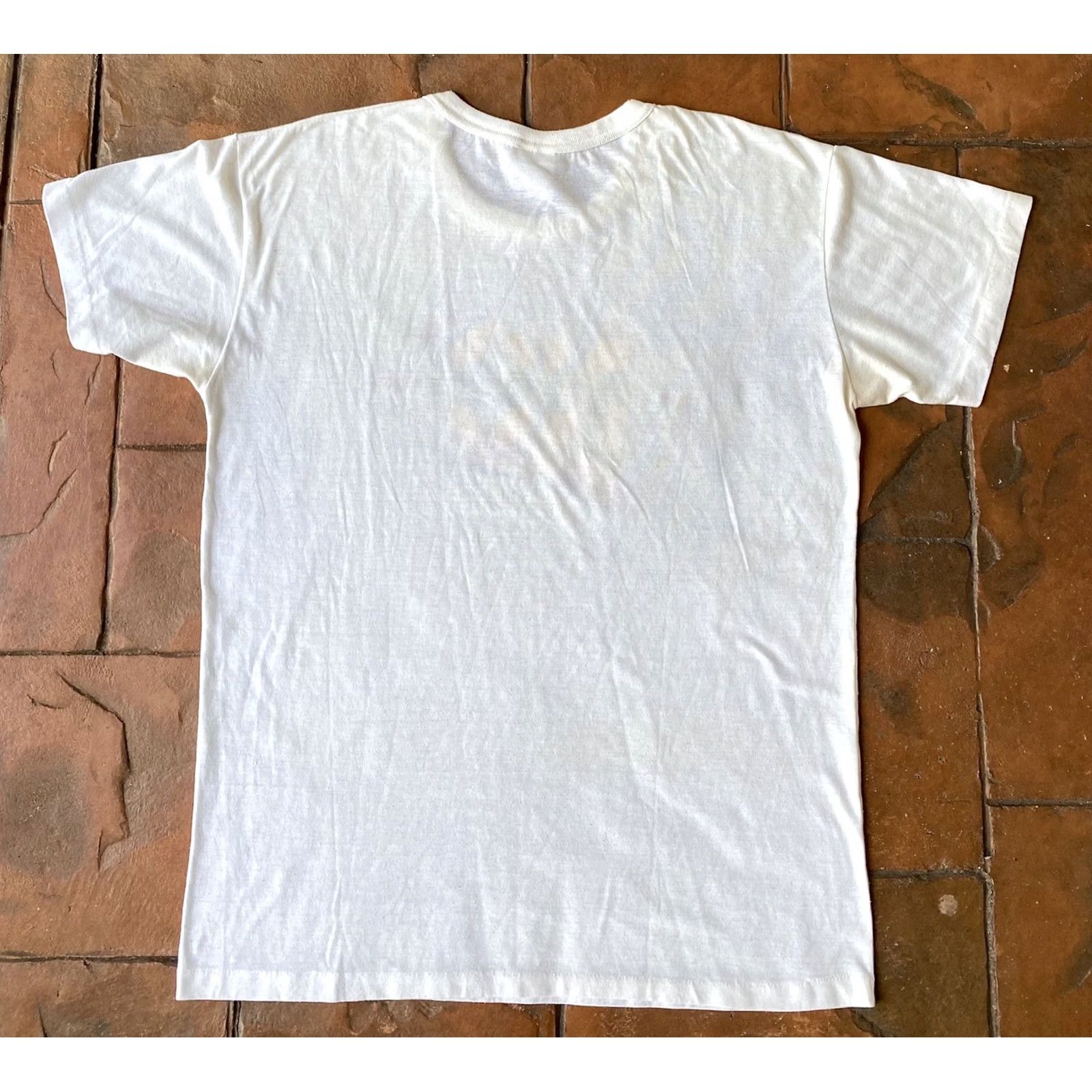 Vintage VINTAGE 90s No Problem Jamaica Souvenir White T shirt XL Ocean Hip Hop Graphic Tee Mens Womens Size US XL / EU 56 / 4 - 4 Thumbnail