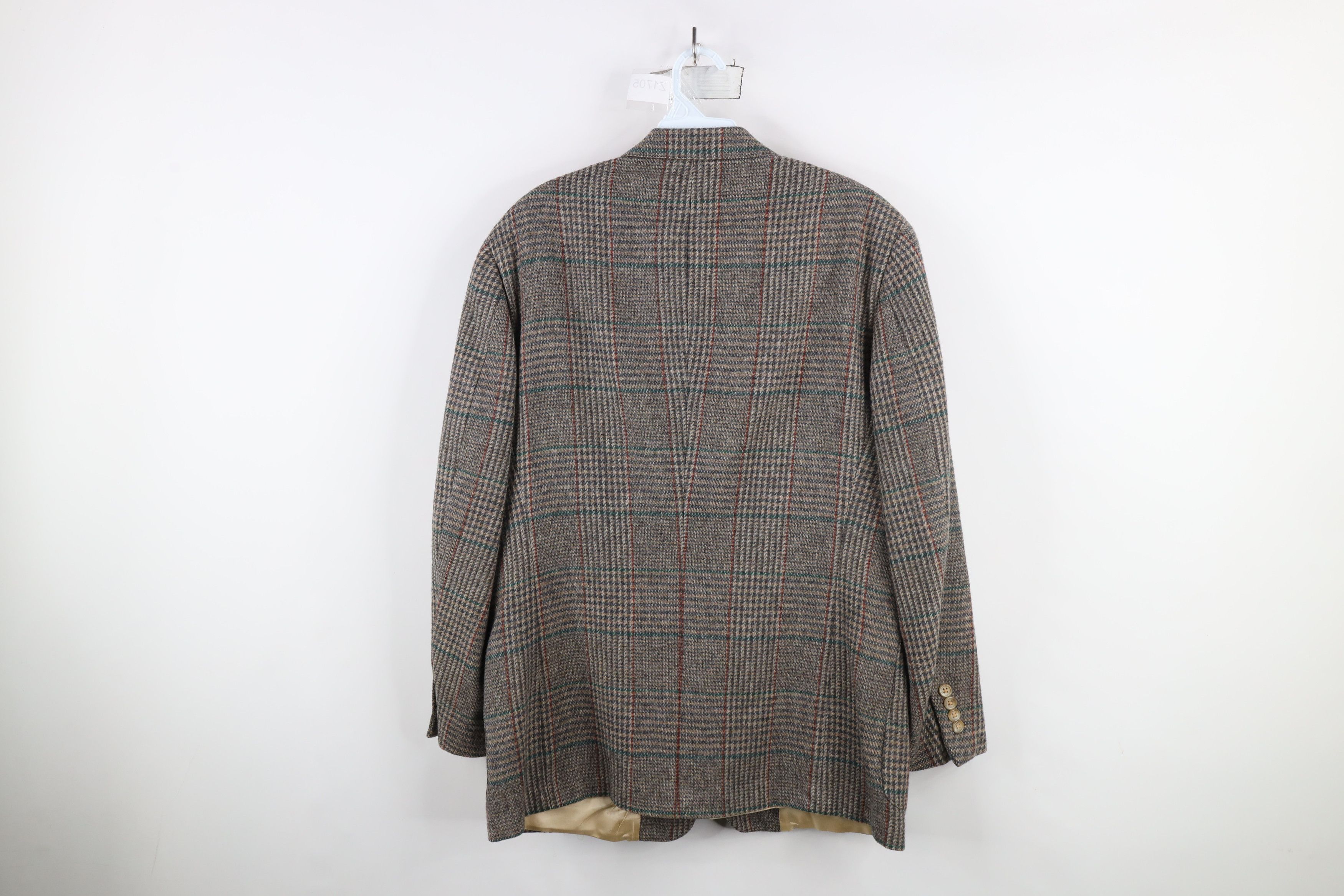 Vintage Vintage 70s Streetwear Houndstooth Plaid Blazer Jacket USA Size US XL / EU 56 / 4 - 14 Thumbnail