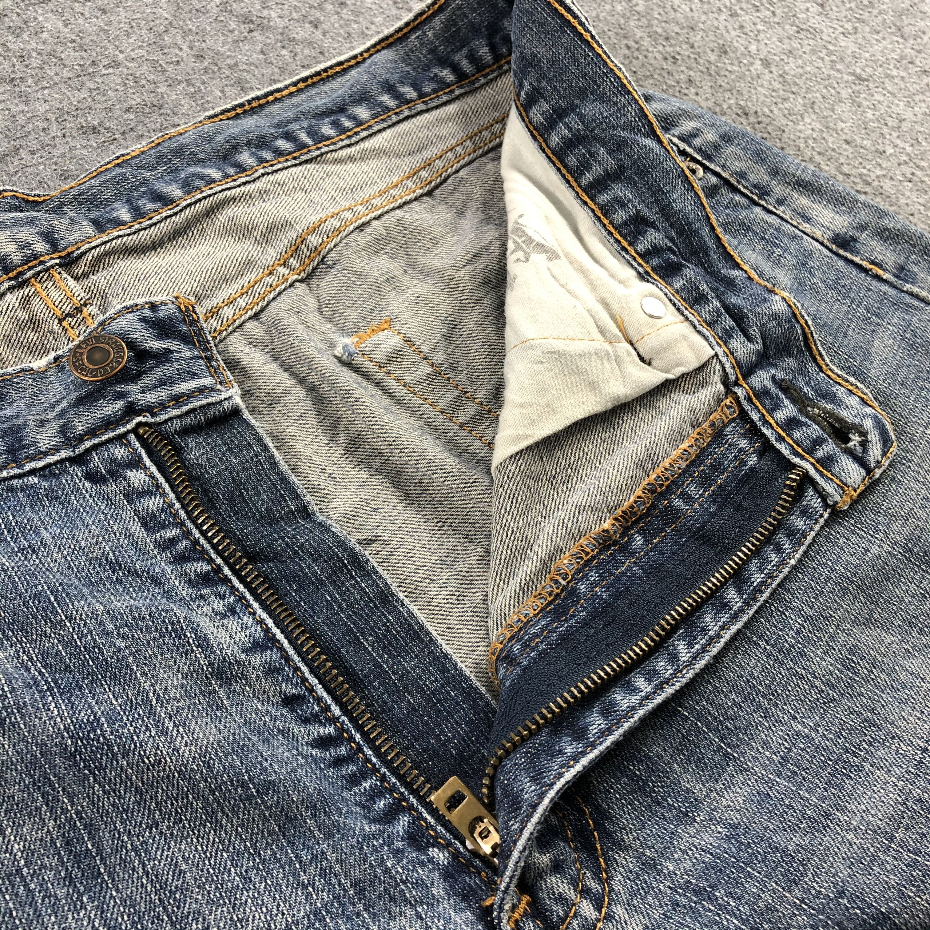 Levi's Vintage Levis 505 Earth Tone Jeans-J2077 Size US 36 / EU 52 - 12 Thumbnail
