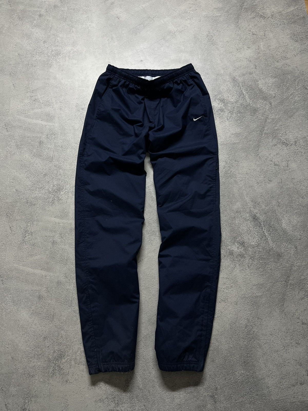 Nike × Vintage Vintage Y2K Nike Nylon Mini Swoosh Drill Pants 00’s Size US 34 / EU 50 - 2 Thumbnail