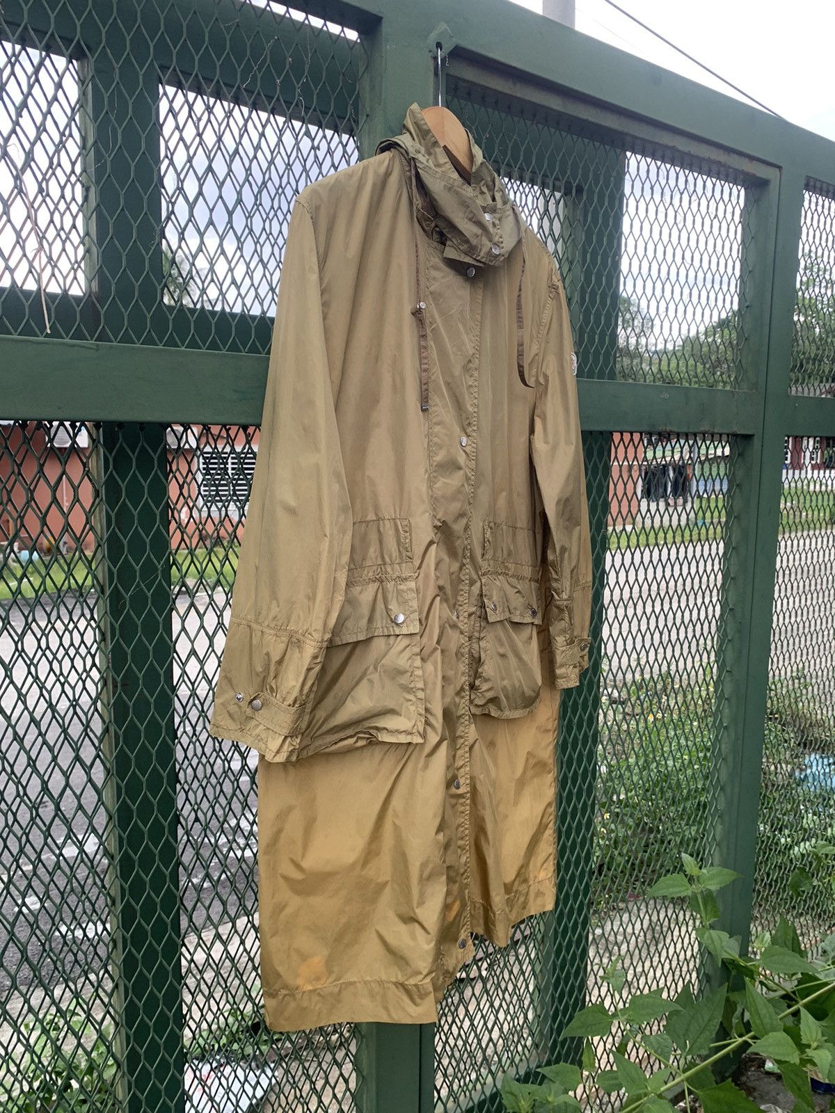Moncler Sun faded moncler nylon parka jacket Size S / US 4 / IT 40 - 2 Thumbnail