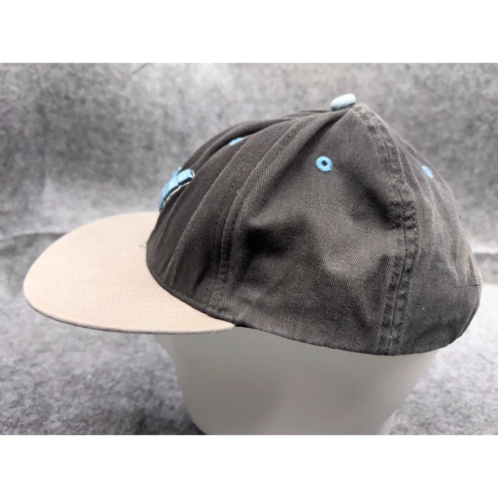 Vintage Six Flags Hat Adult One Size Gray Batman Cotton Twill Snap Back Size ONE SIZE - 5 Thumbnail