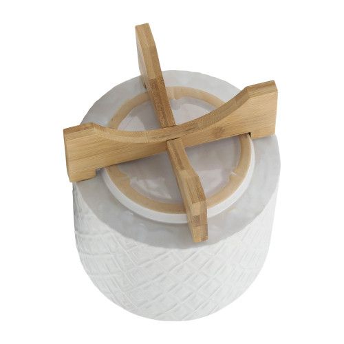 Designer × Homemade 8" DIAMOND PLANTER W/ STAND, WHITE Size US L / EU 52-54 / 3 - 6 Thumbnail