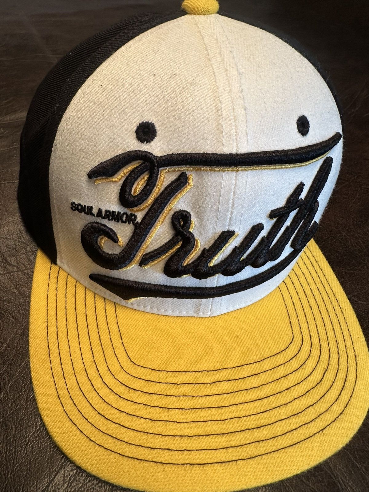 Other Black/Yellow and White 'Truth' Cap Size ONE SIZE - 2 Thumbnail