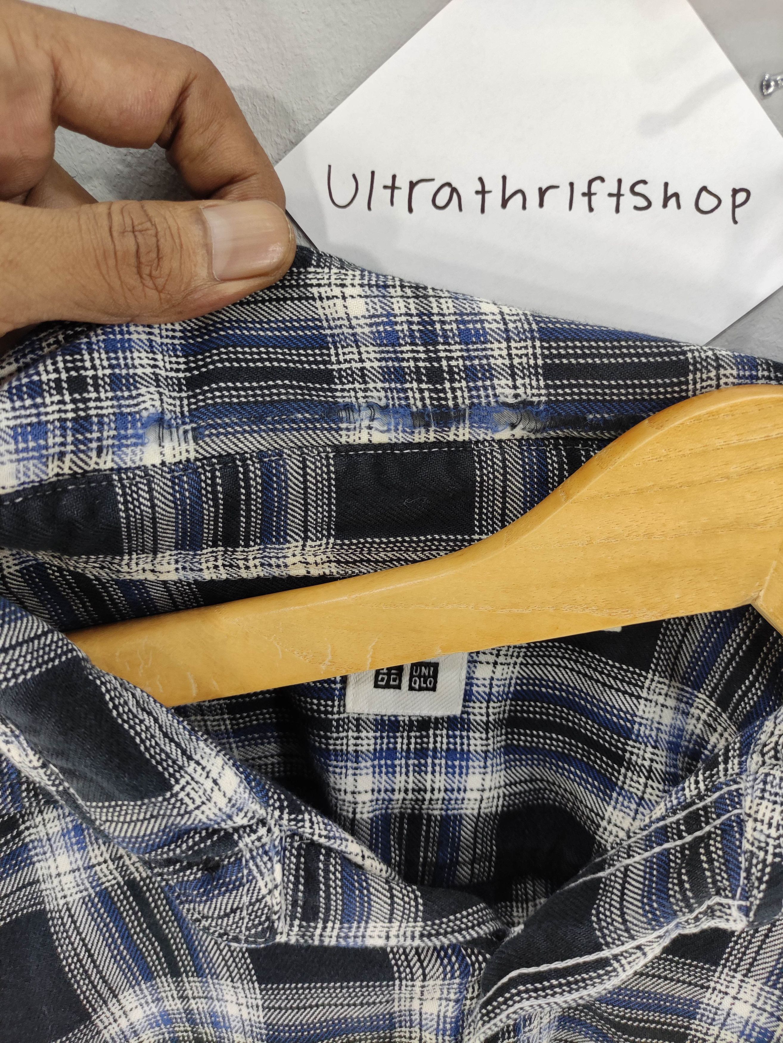 Uniqlo Uniqlo Flannel Shirt Button Up Long Sleeve Size US M / EU 48-50 / 2 - 2 Thumbnail