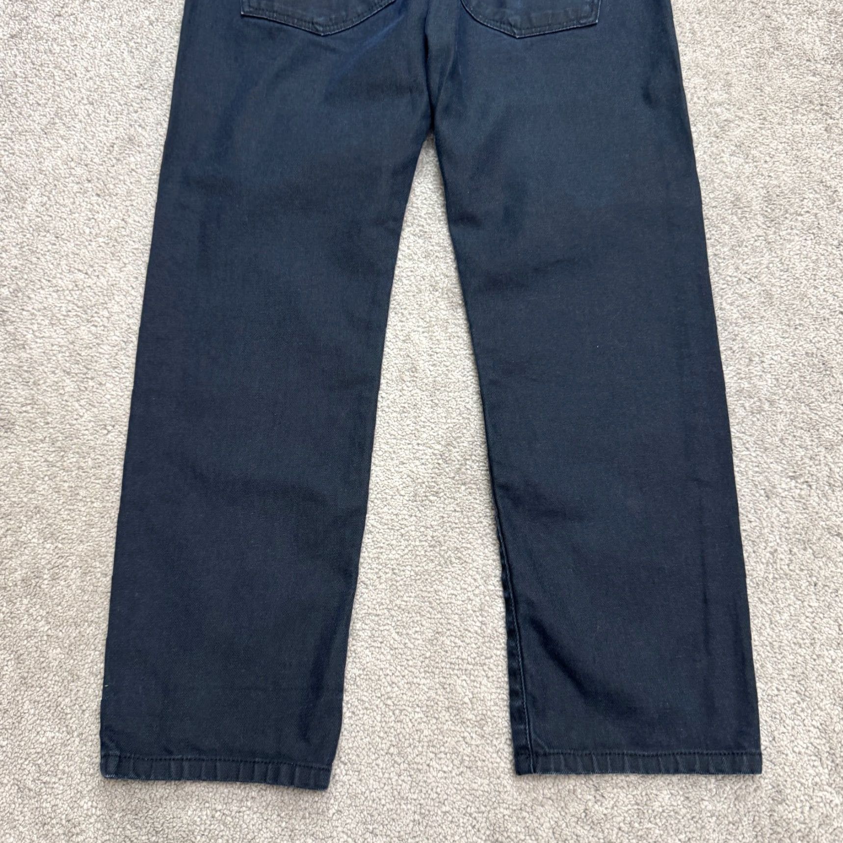 Ted Baker Ted Baker London Jeans Denim Straight Leg Button Fly Mens 32 Blue Dark Wash 5-Pocket Regular Size US 32 / EU 48 - 3 Thumbnail