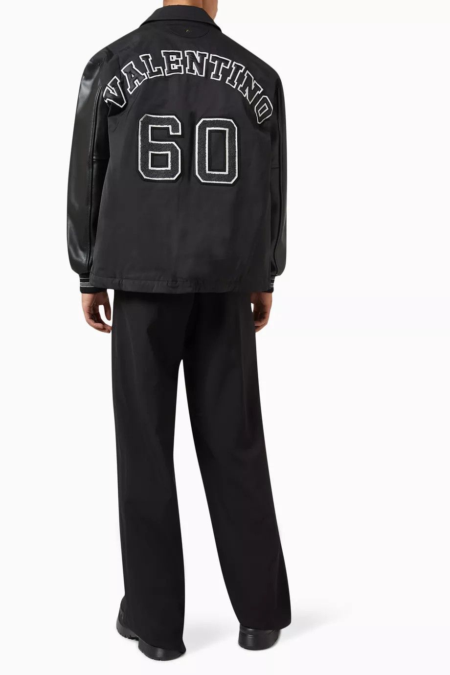 Valentino o1y0525 Logo Jacket in Black Size US M / EU 48-50 / 2 - 3 Thumbnail
