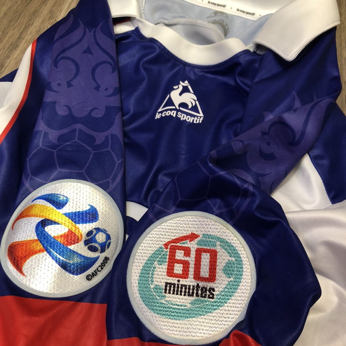 Le Coq Sportif Seoul FC 2014 Match issued/worn gk shirt #41 Chol Ho Size US XL / EU 56 / 4 - 6 Thumbnail
