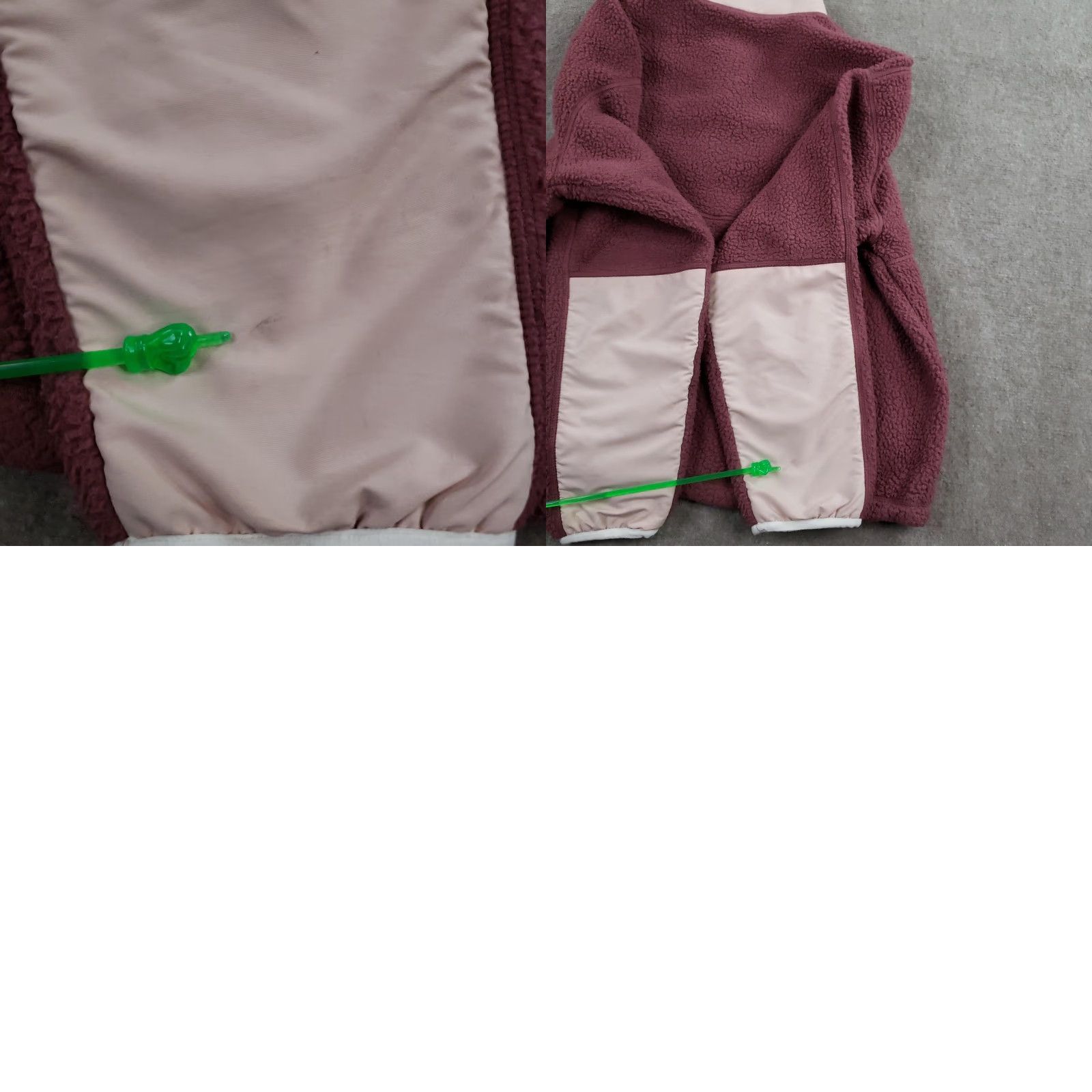 The North Face The North Face Fleece Jacket Womens Large Purple Pink Snap Neck Sherpa Pullover Jacket Size L / US 10 / IT 46 - 10 Thumbnail