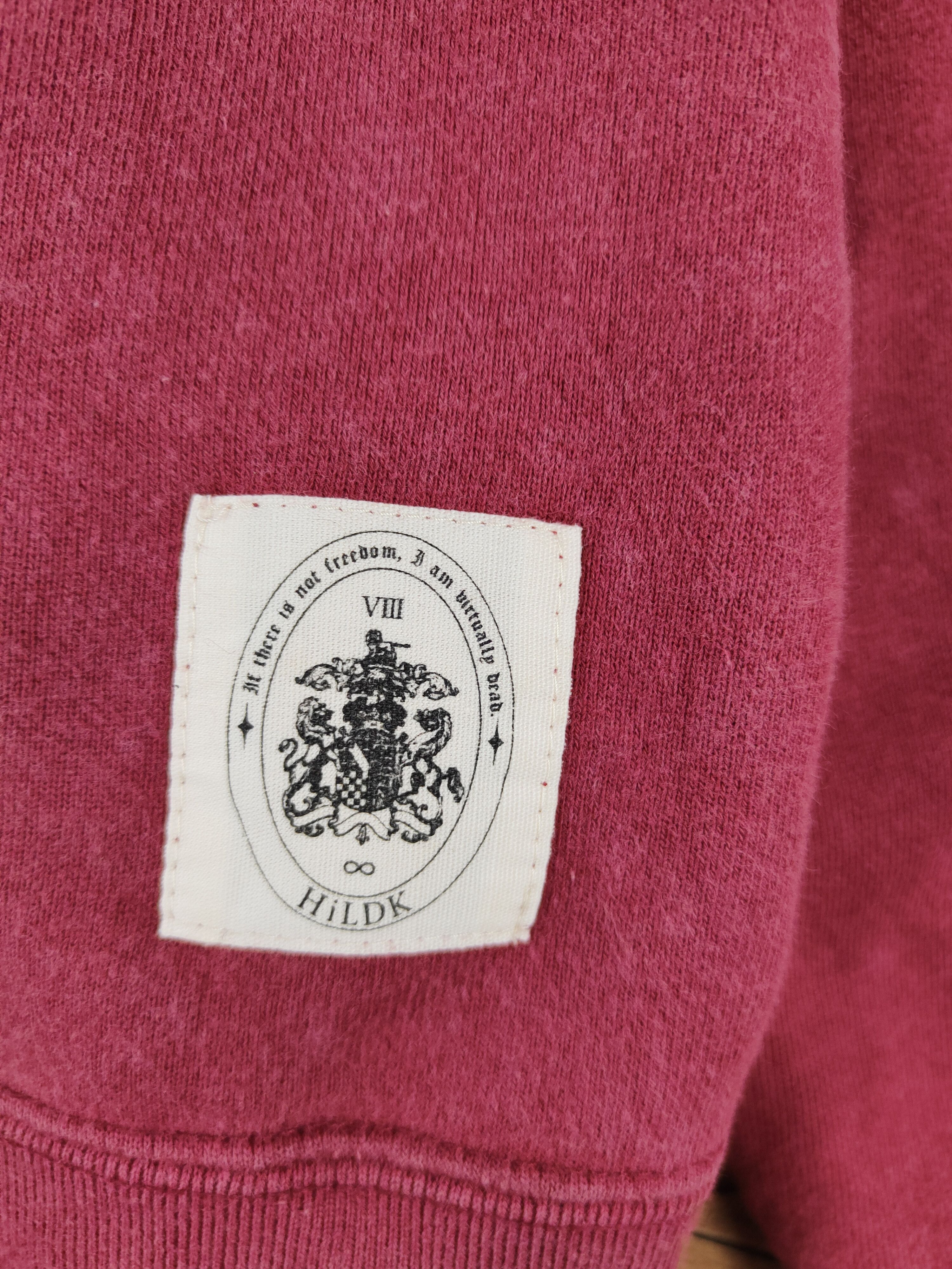 Japanese Brand Hildk Red Faded Hoodie Sweatshirts #W2050 Size US L / EU 52-54 / 3 - 7 Thumbnail