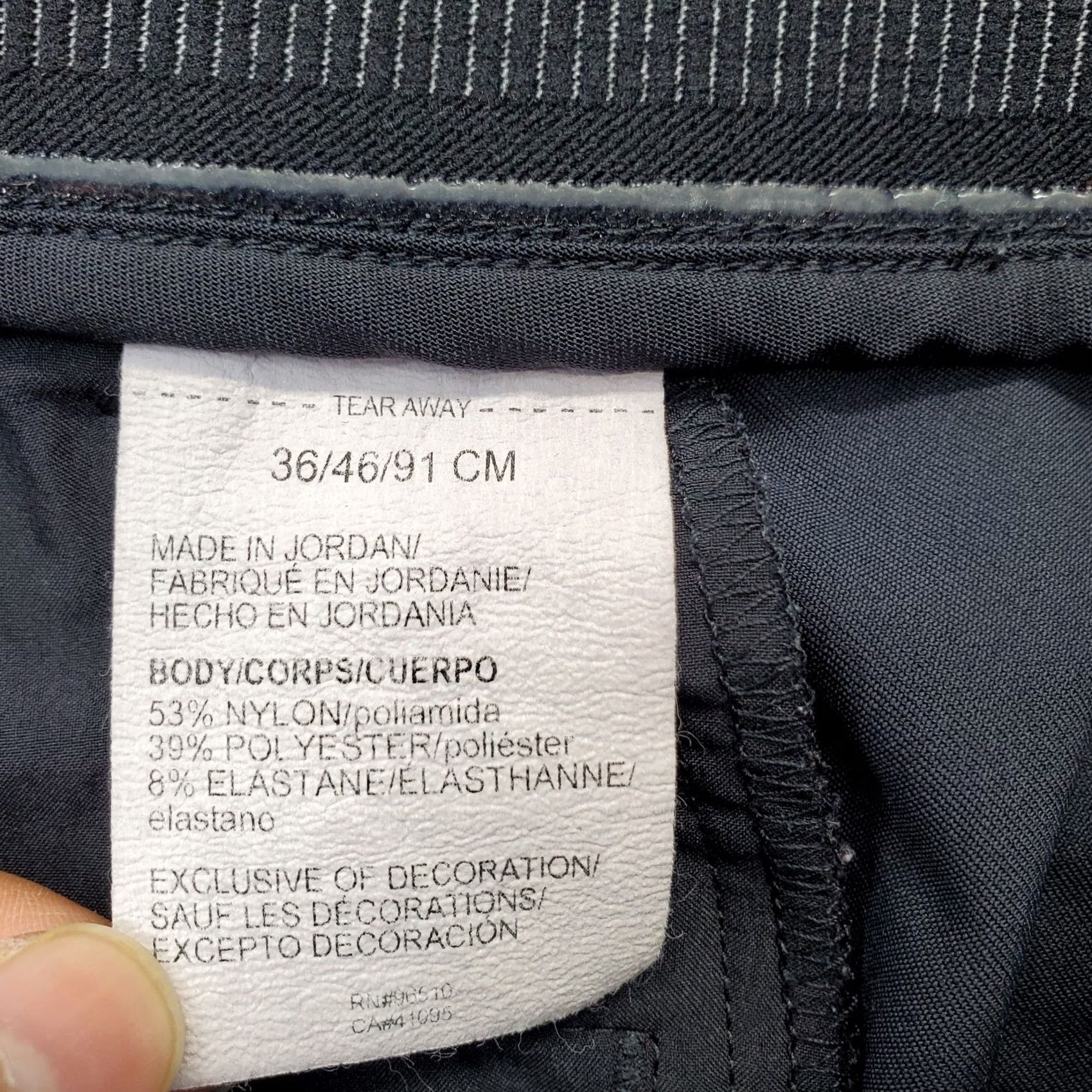 Under Armour Under Armour Mens Chino Shorts 36 Black Flat Front Low Waist Slash Pocket Casual 8.5 Inseam Regular Fit Nylon Button Front Pockets Clothing Mens Size US 36 / EU 52 - 7 Thumbnail