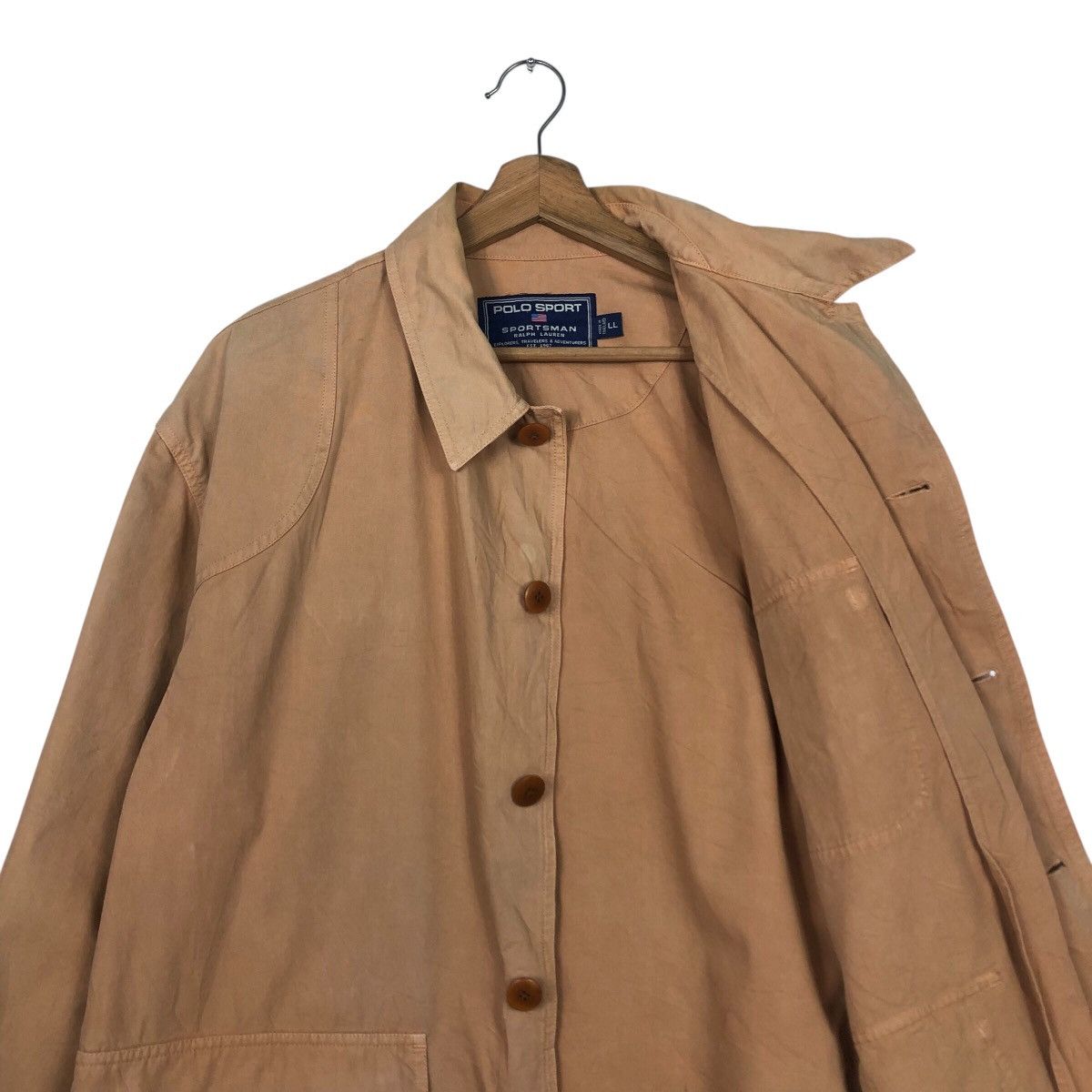 Japanese Brand 📌Polo Sport Sportsman Ralph Lauren Chore Jacket Duck Canvas Size US L / EU 52-54 / 3 - 13 Thumbnail