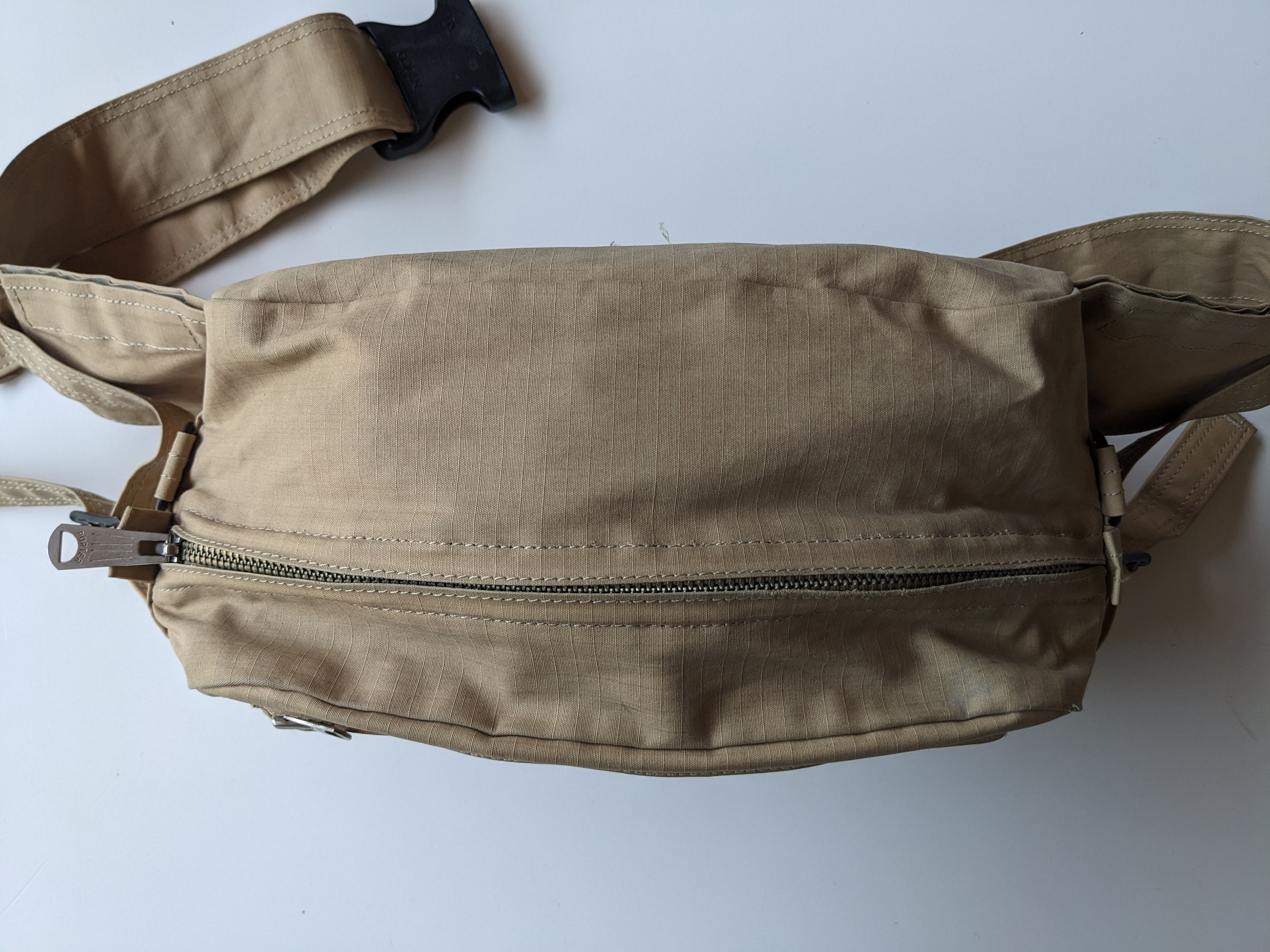 Porter Porter Yoshida Waistbag Beige Canvas Size ONE SIZE - 8 Thumbnail