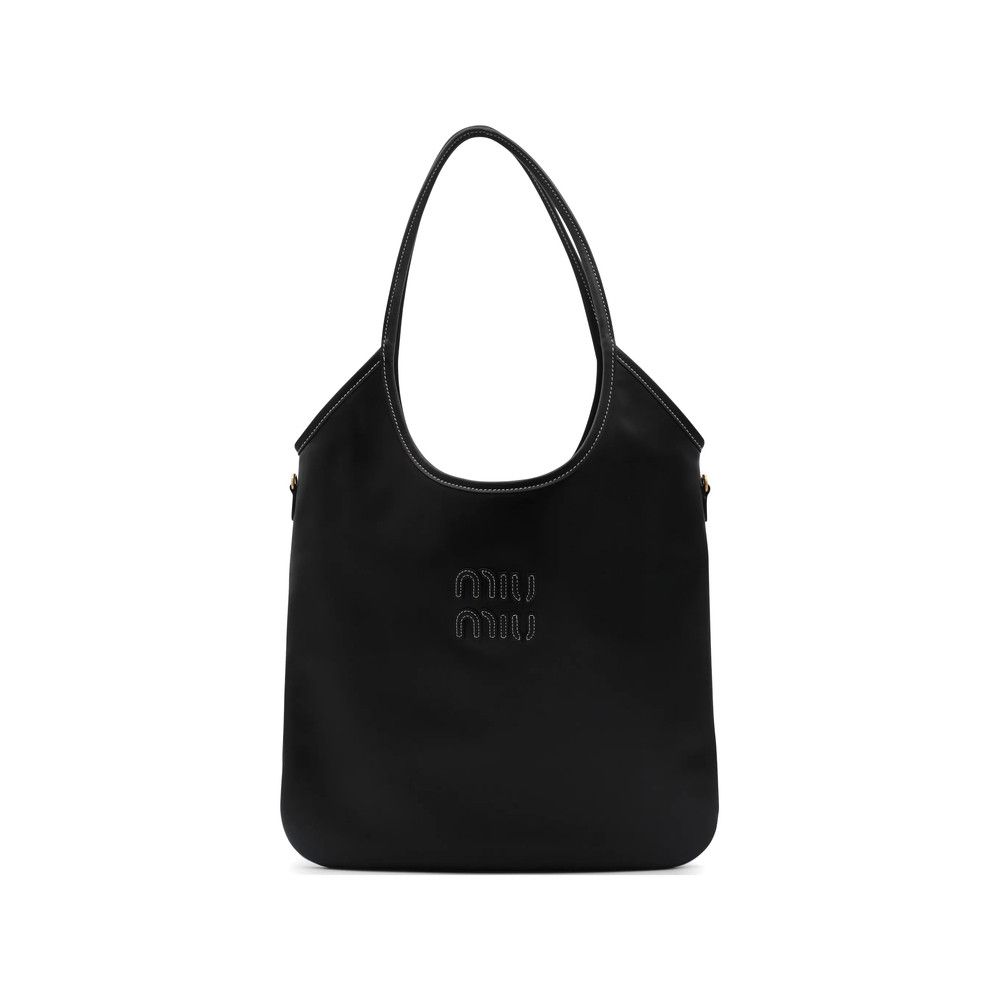 Miu Miu Miu Miu BLACK Tote Bags Size ONE SIZE - 1 Thumbnail