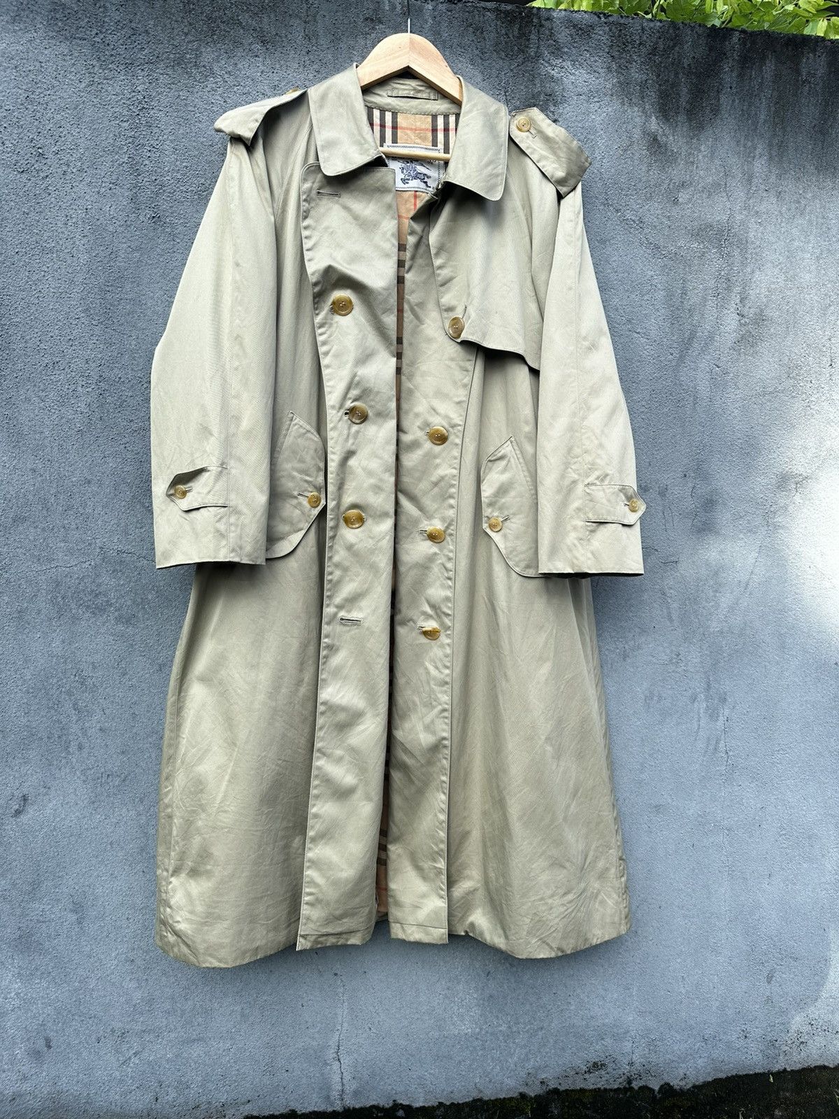 Burberry 👹Vintage Burberrys Prorsum Trench Coat Size US L / EU 52-54 / 3 - 4 Thumbnail