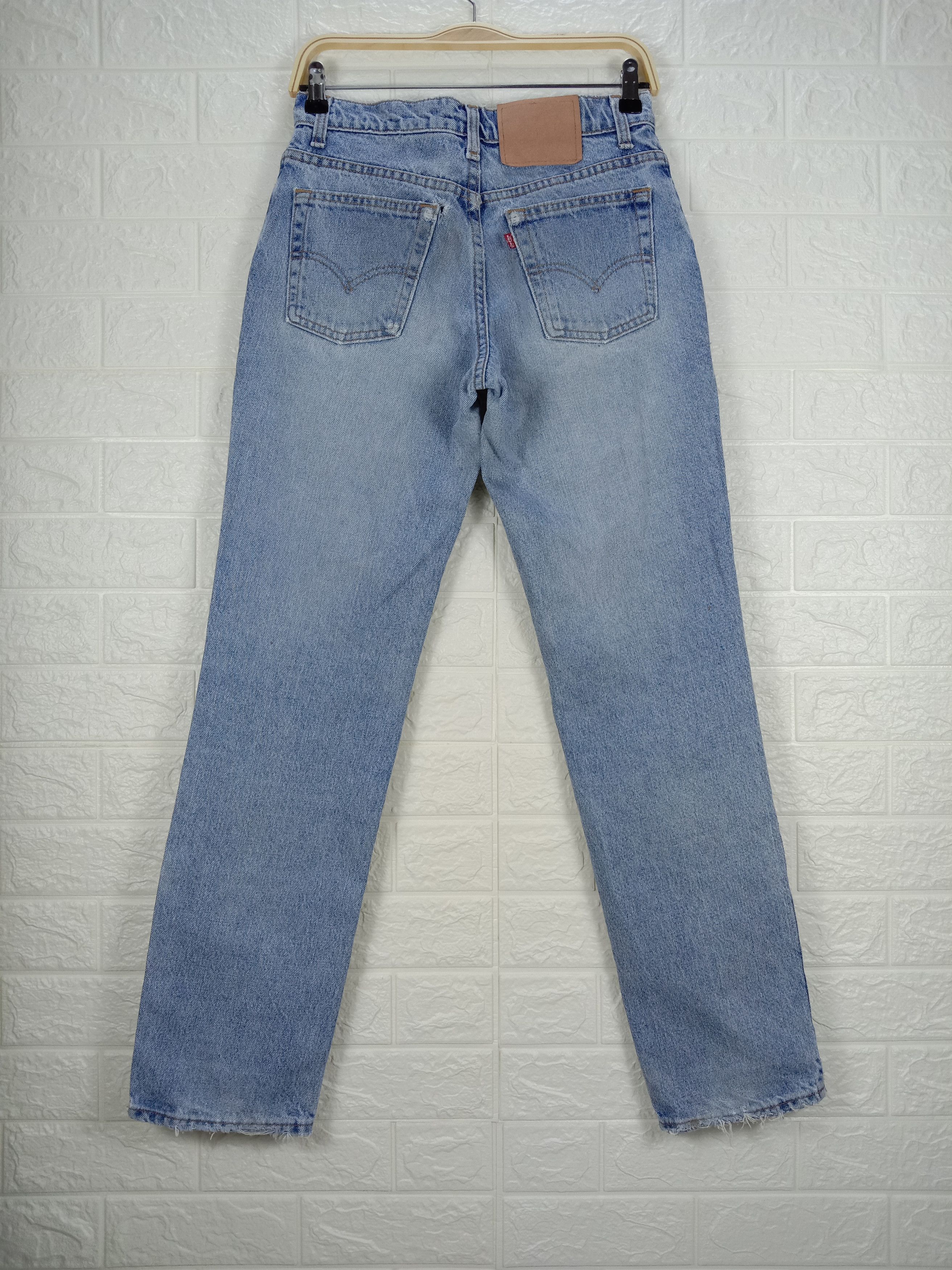 Levi's Vintage 90s Levi's 539 Jeans Light Wash Hip Hugger Denim Size 27" / US 4 / IT 40 - 5 Thumbnail
