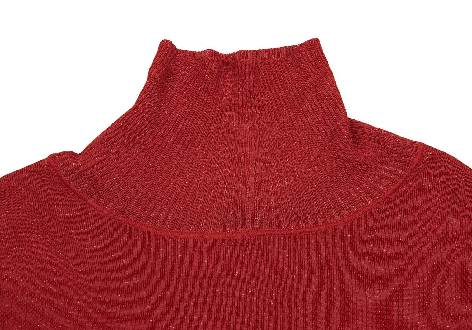 Jean Paul Gaultier Turtleneck Knit in Red, Size 48 Size US M / EU 48-50 / 2 - 6 Thumbnail