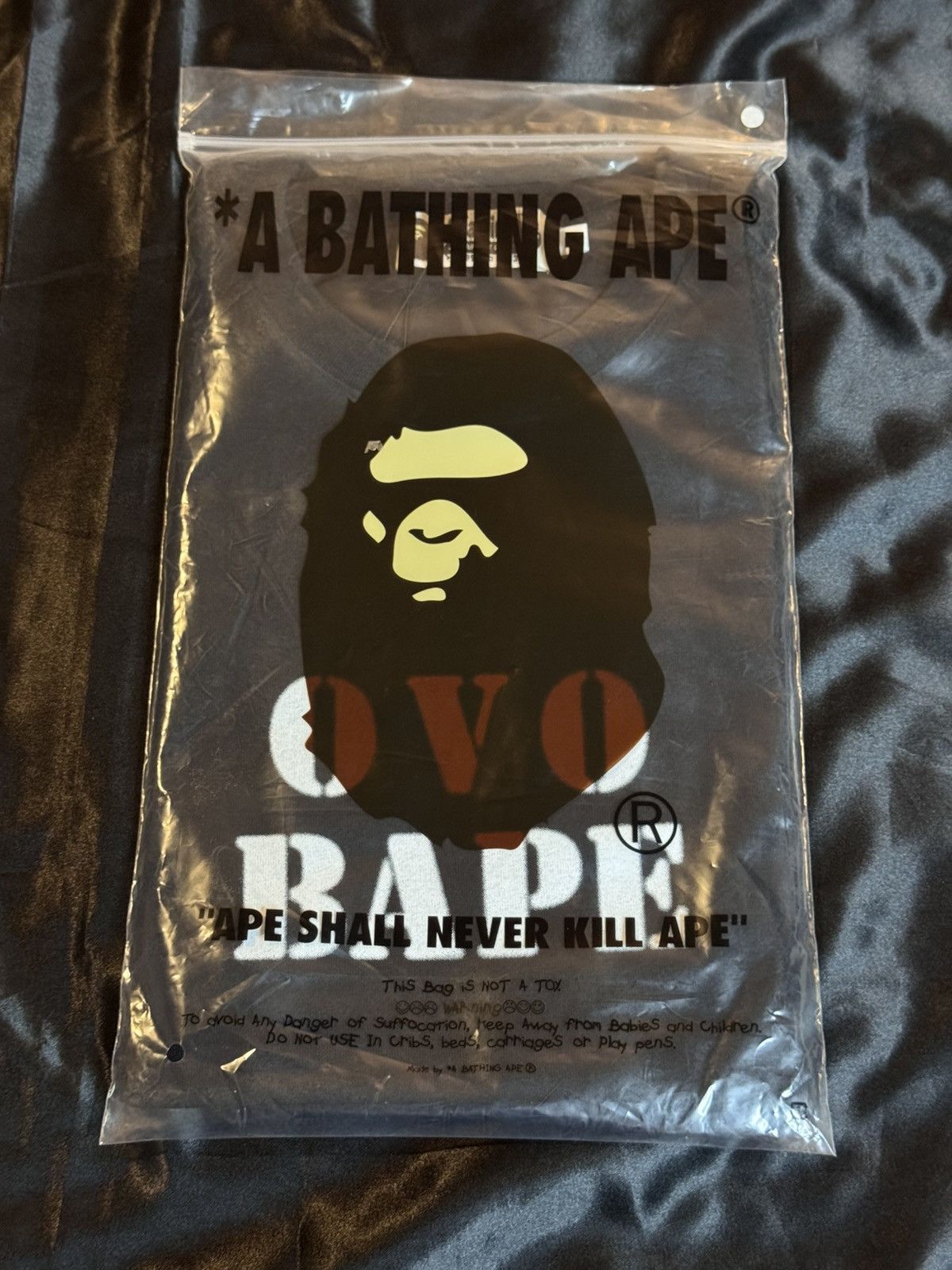 Bape × October's Very Own Bape x OVO Stencil Tee Size XL Size US XL / EU 56 / 4 - 2 Thumbnail