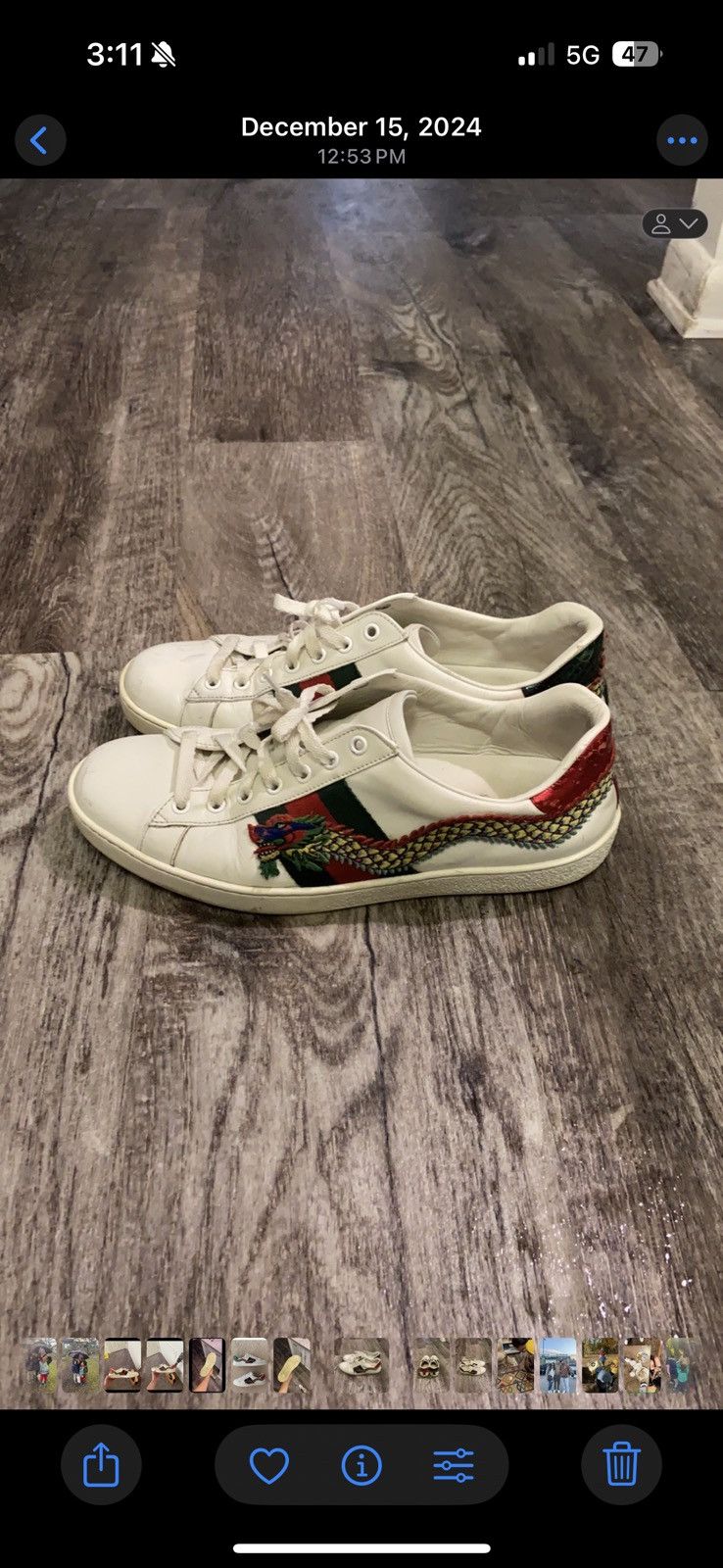 Gucci Gucci Dragon Shoes Size US 9.5 / EU 42-43 - 4 Thumbnail