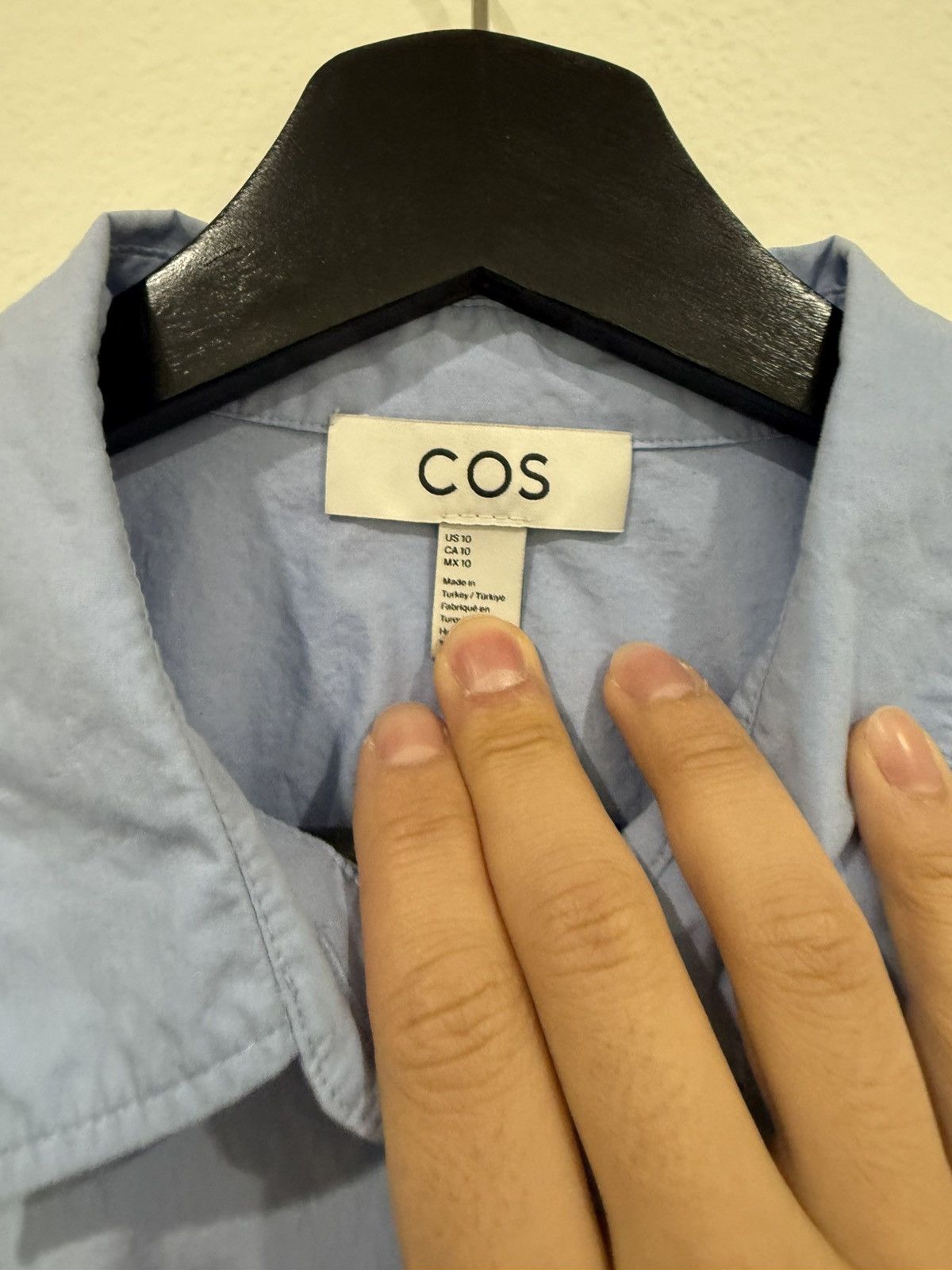 Cos Cropped Short Sleeve Button Up Size US S / EU 44-46 / 1 - 3 Thumbnail
