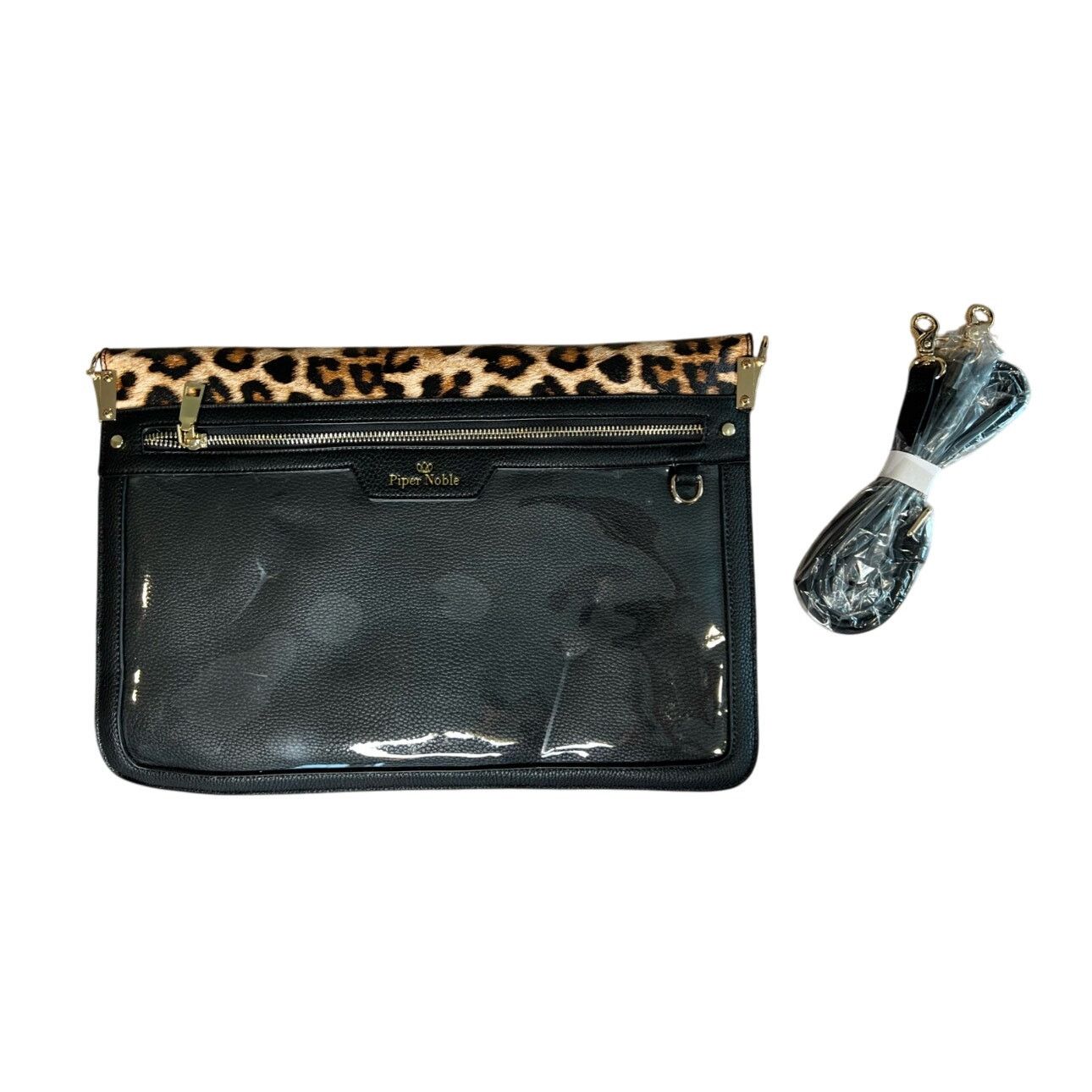 Other Piper Noble Leopard Print LARGE Organizer Laptop Crossbody Size ONE SIZE - 3 Thumbnail