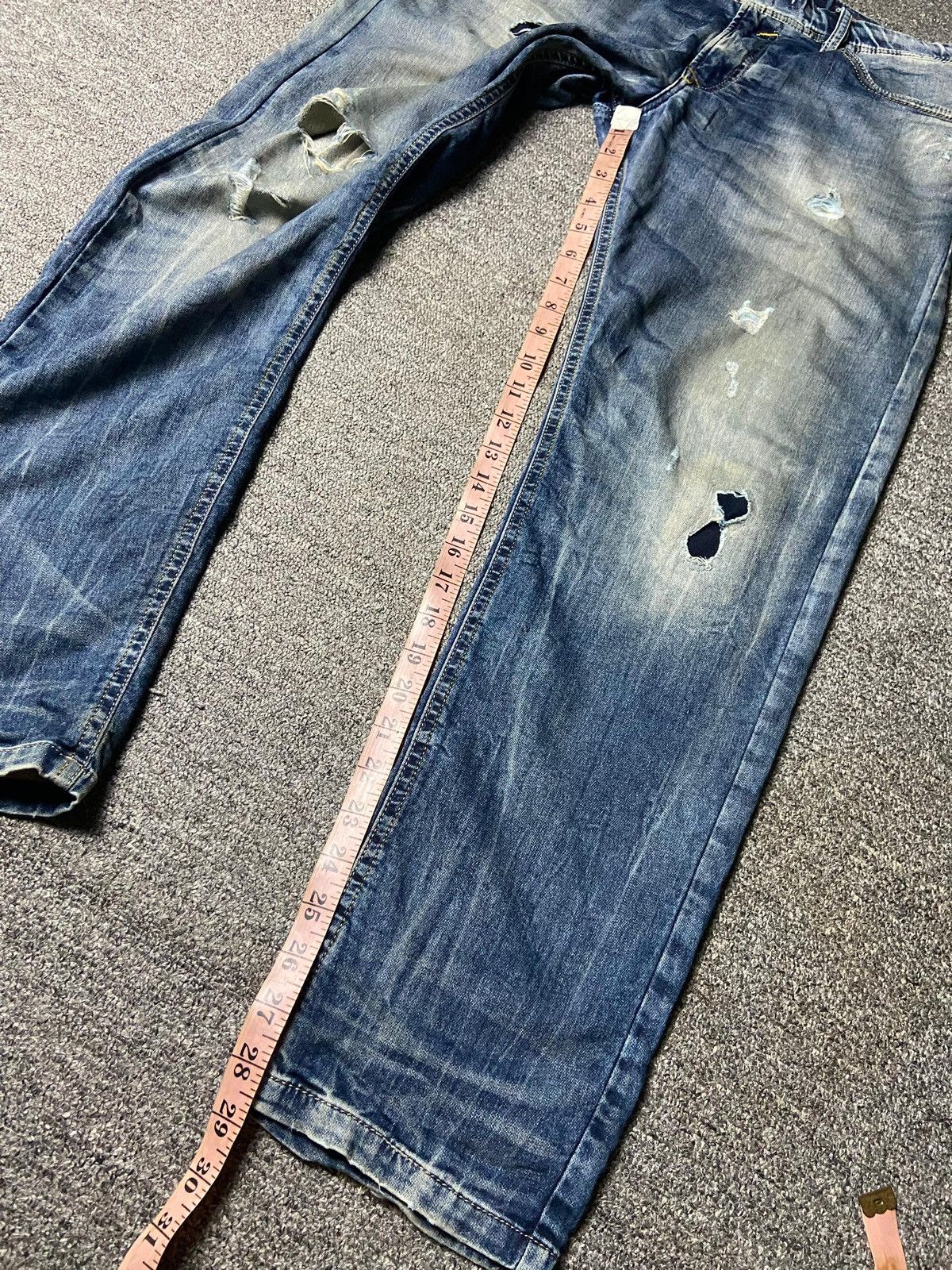 Diesel Vintage DIESEL DENIM + SWEATPANTS (139) Size US 35 - 8 Thumbnail