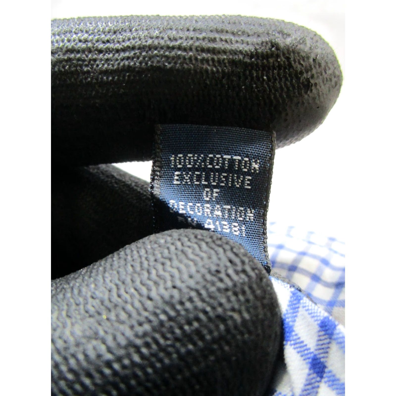 Ralph Lauren Ralph Lauren Shirt Mens XL Blue Cotton Button-Up Oxford Check Size US XL / EU 56 / 4 - 4 Thumbnail