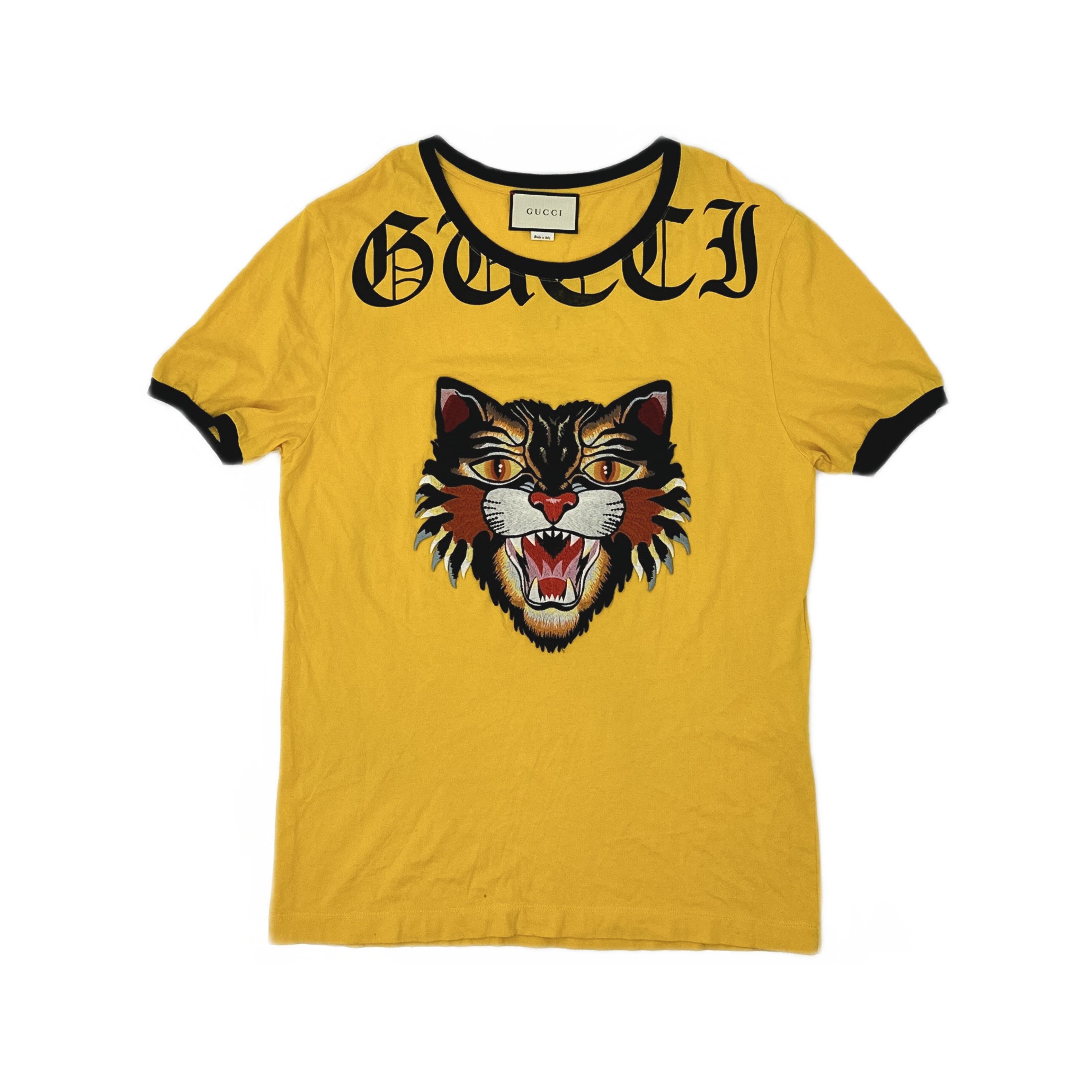 Gucci Gucci Tiger Embroidery T-Shirt Size M Size US M / EU 48-50 / 2 - 1 Thumbnail