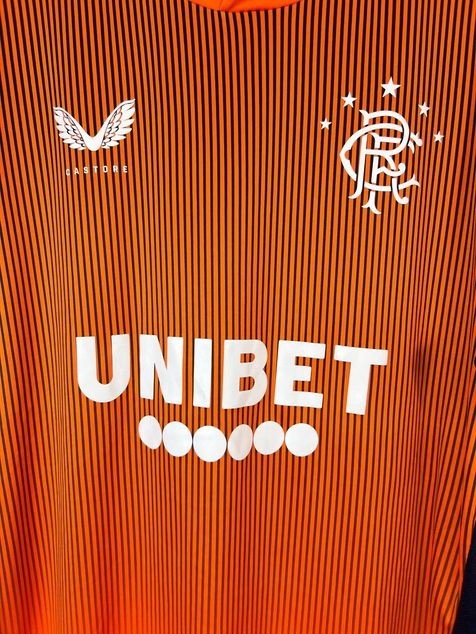 Castore RANGERS 2020 2021 THIRD SHIRT CASTORE UNIBET JERSEY SIZE L Size US L / EU 52-54 / 3 - 2 Thumbnail