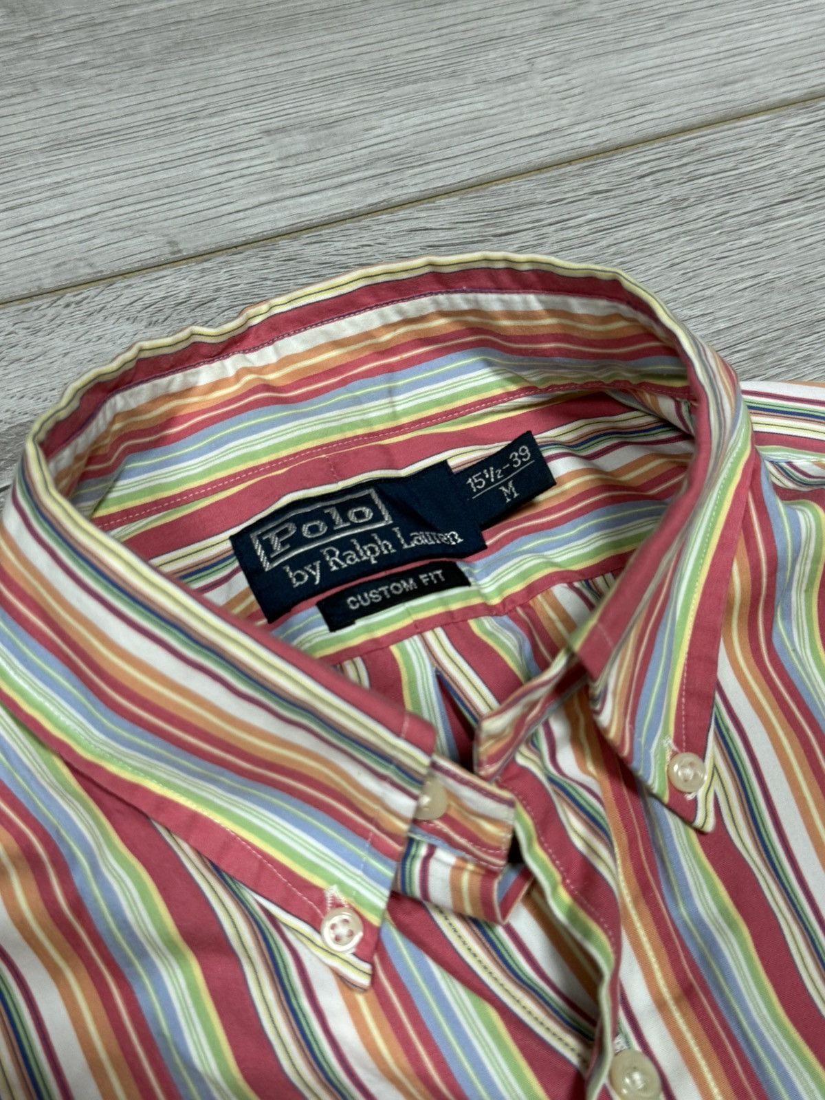 Polo Ralph Lauren Ralph Lauren POLO vintage stripped shirt buttons Size US M / EU 48-50 / 2 - 4 Thumbnail