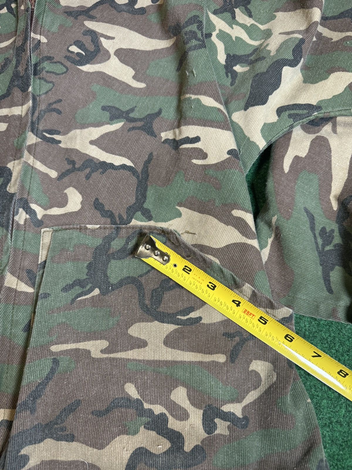 Vintage Vintage 70s 80s Ideal Camo Full Zip Hunting Jacket Size US L / EU 52-54 / 3 - 8 Thumbnail