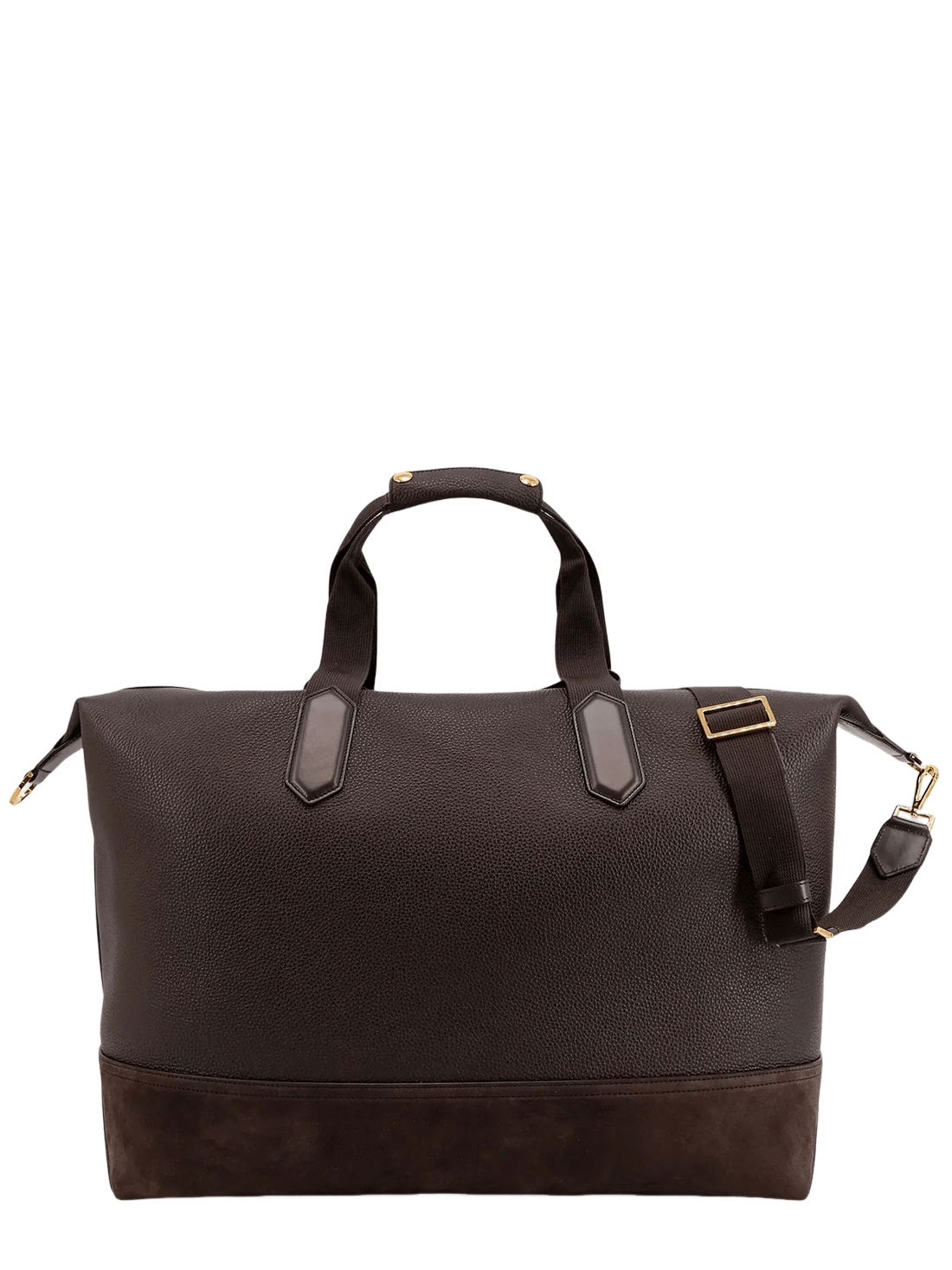 Tom Ford TOM FORD Brown Grain Leather Duffle Bag New Authentic Size ONE SIZE - 2 Thumbnail