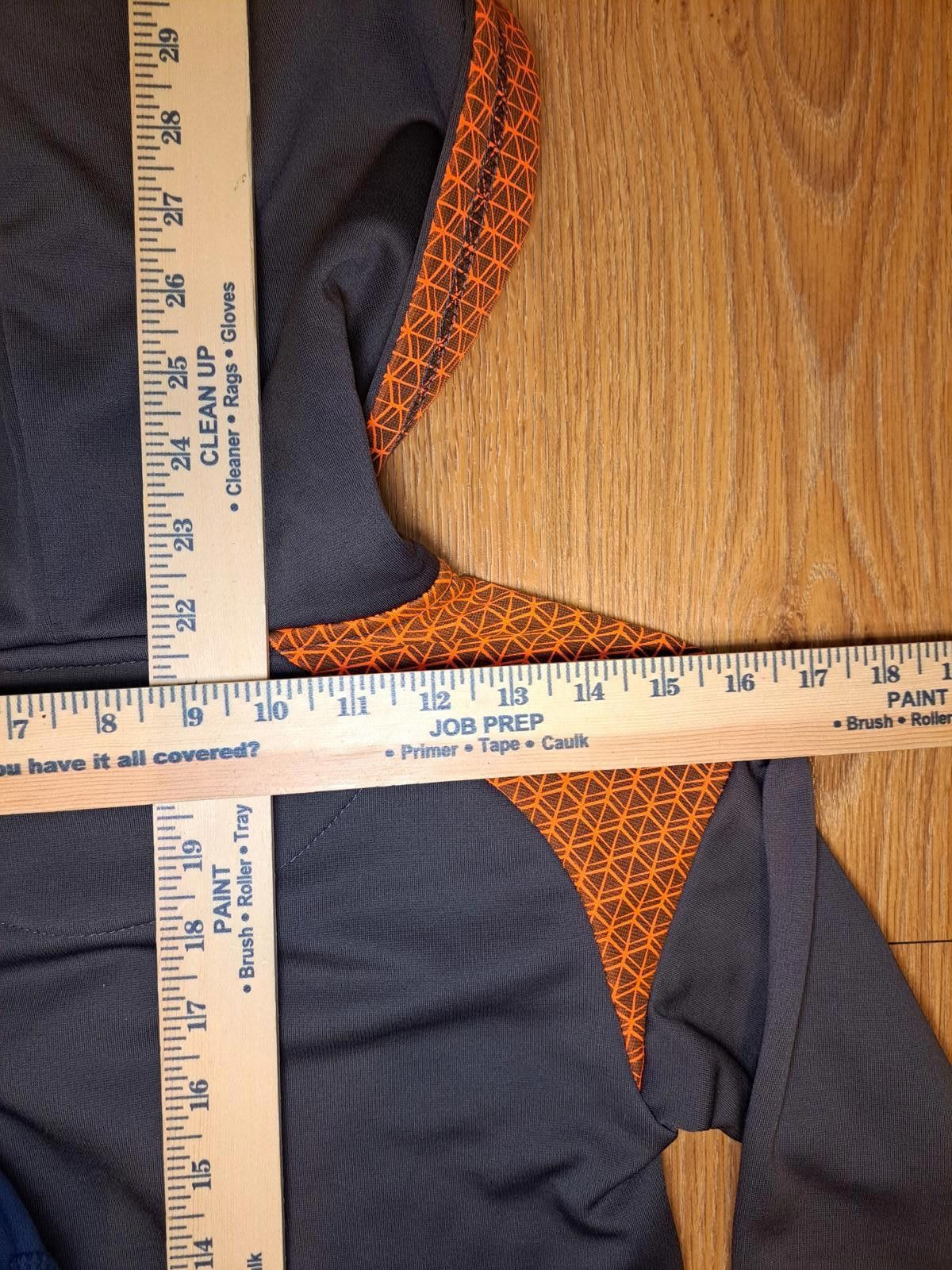 New Balance New Balance Jacket Kids Large Brown Orange Full Zip Hoodie Size US L / EU 52-54 / 3 - 9 Thumbnail