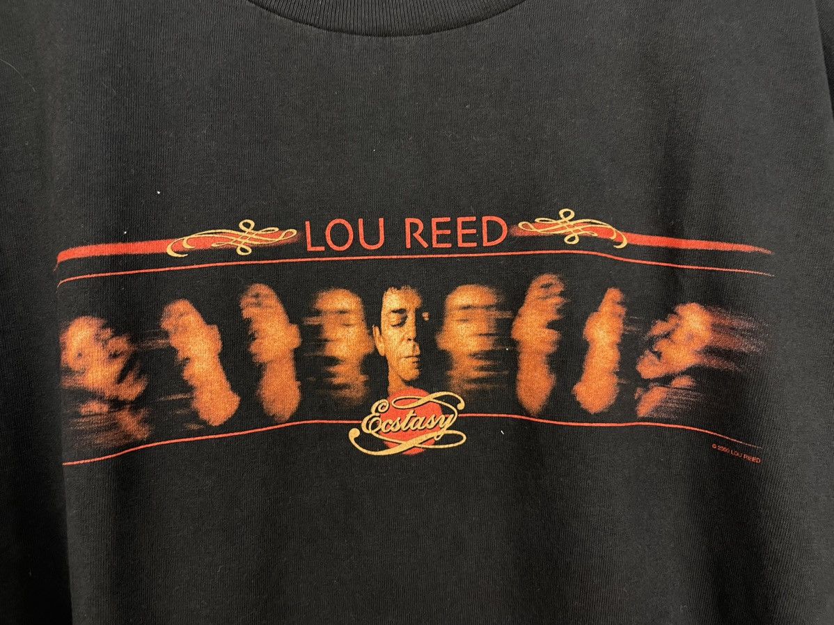 Band Tees Vintage Lou Reed ecstasy 2000 tour t shirt Size US XL / EU 56 / 4 - 5 Thumbnail