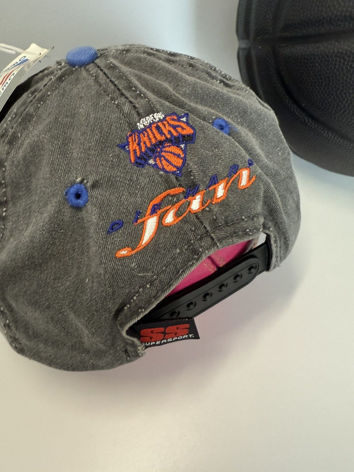 Vintage BNWT 90’s New York Knicks NBA Licensed Cap Hat One Size Size ONE SIZE - 8 Thumbnail