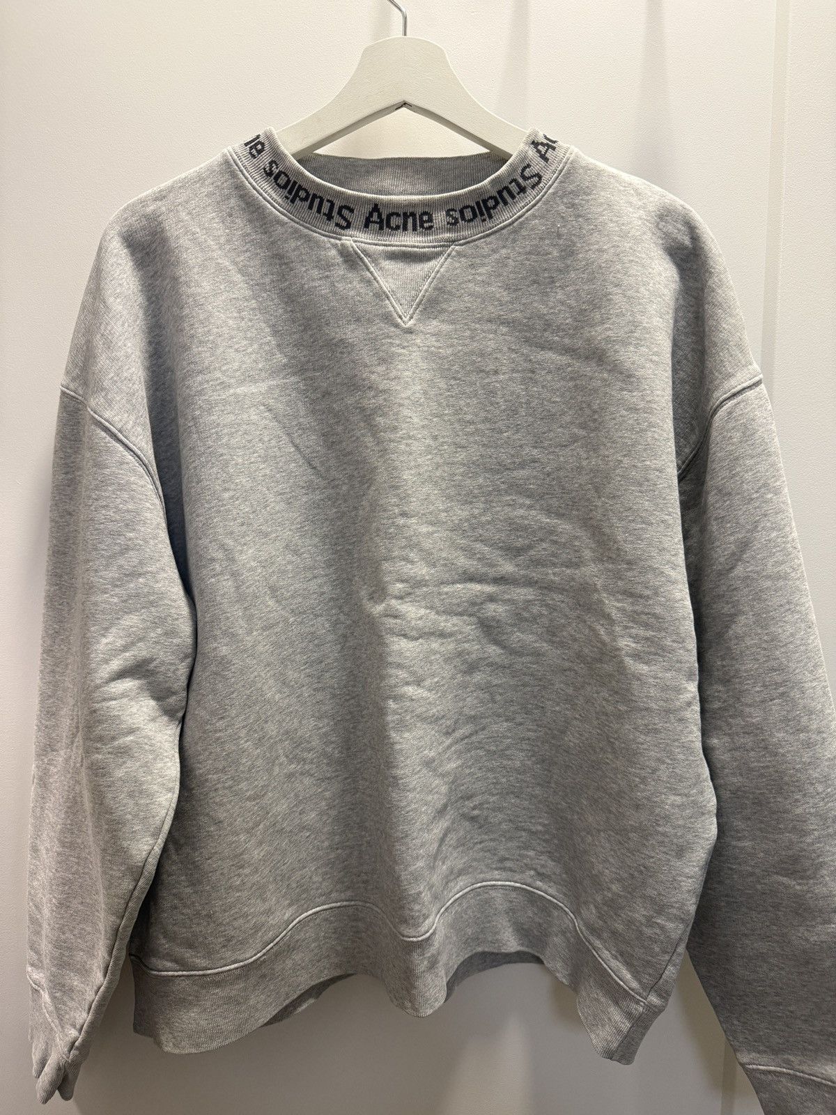 Acne Studios Acne Studios Printed Fleece-Back Cotton-Jersey Sweatshirt L Size US L / EU 52-54 / 3 - 1 Thumbnail