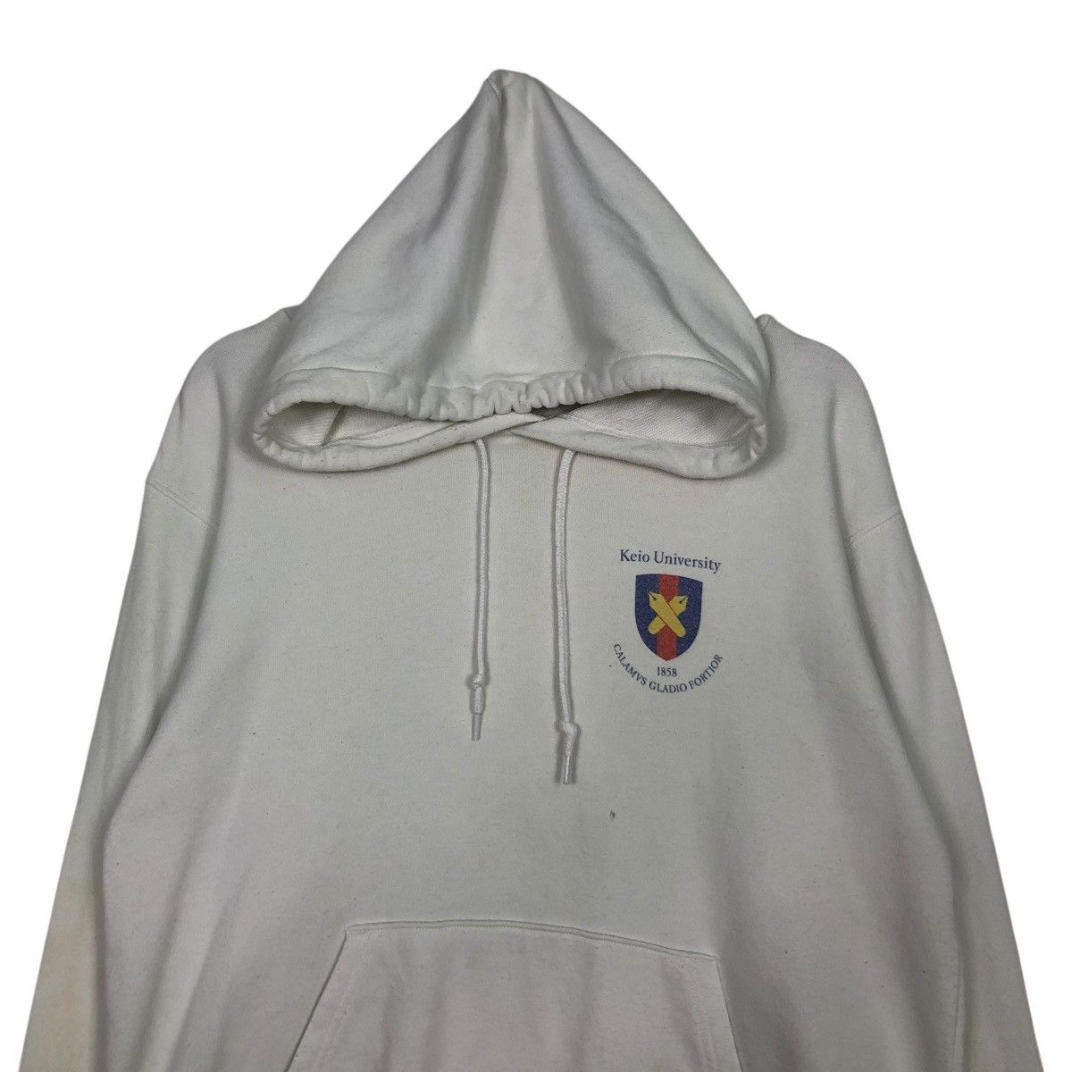 Vintage 🔥VINTAGE HOODIE PULL OVER KEIO UNIVERSITY 1858 BIG LOGO Size US M / EU 48-50 / 2 - 5 Thumbnail