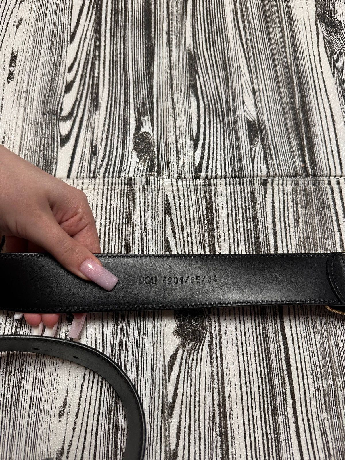 Versace Rare Versace Black Classic Leather Belt Gold Medusa Buckle Size ONE SIZE - 8 Thumbnail