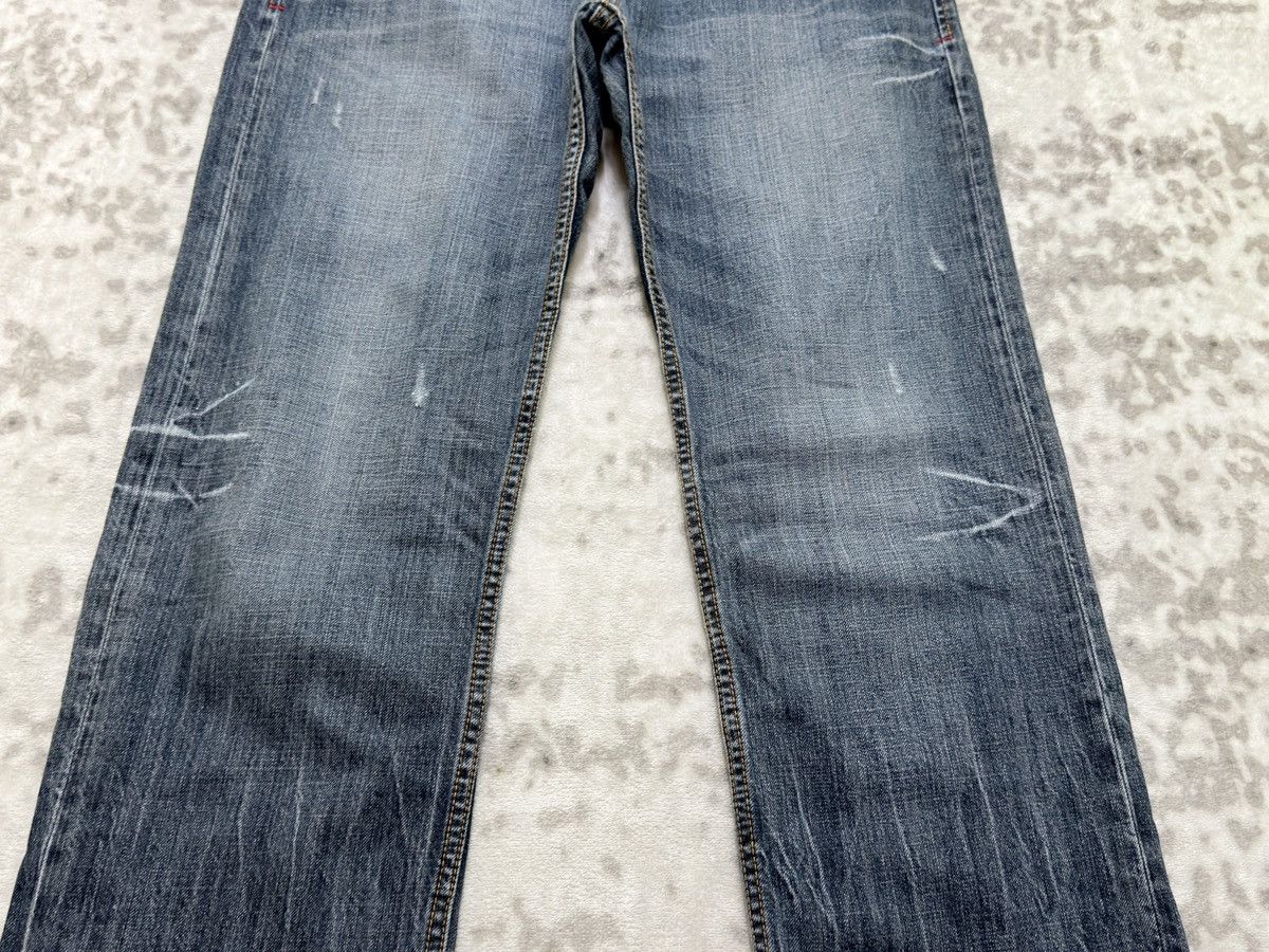 Hysteric Glamour Vintage Oririn Y2K Embroidered Straight Leg Denim Jeans Size US 31 - 6 Thumbnail