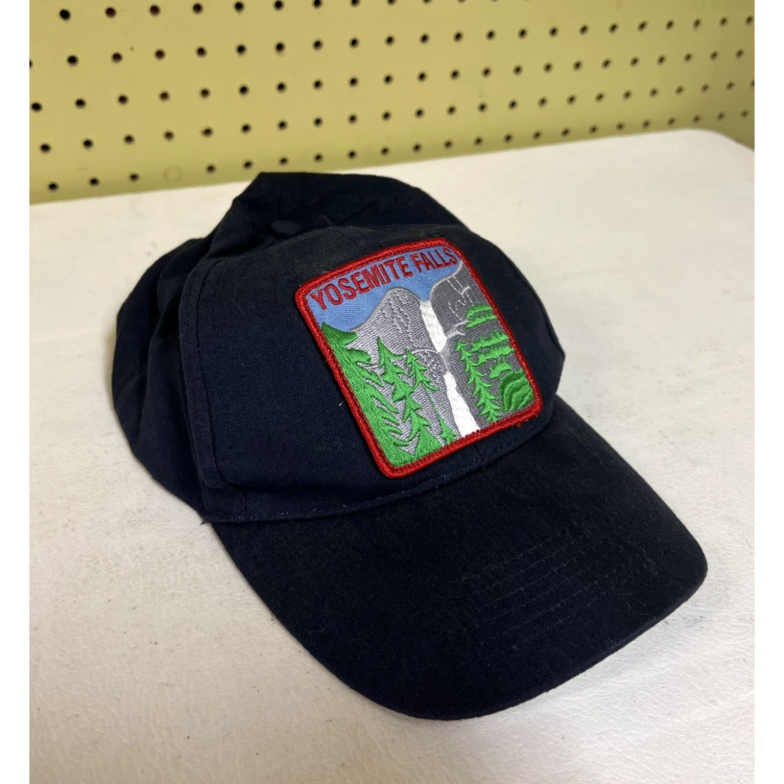 Vintage OTTO Yosemite Falls National Park Baseball Cap OS Blue Patch Adjustable Snapback Unisex Adults Hat Size US M / EU 48-50 / 2 - 2 Thumbnail