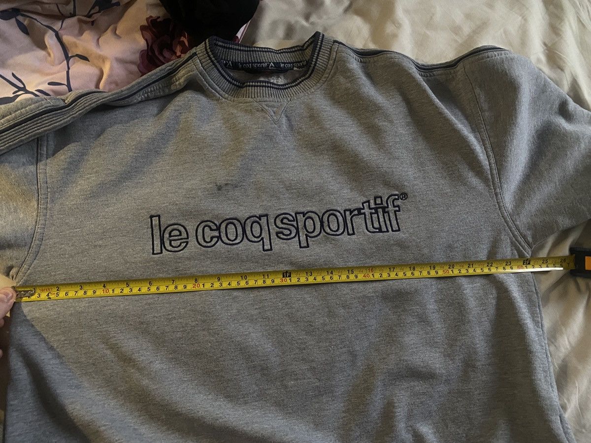 Le Coq Sportif × Vintage Vintage rare Le coq sportif big logo Sweatshirt Crewneck Size US XL / EU 56 / 4 - 5 Thumbnail