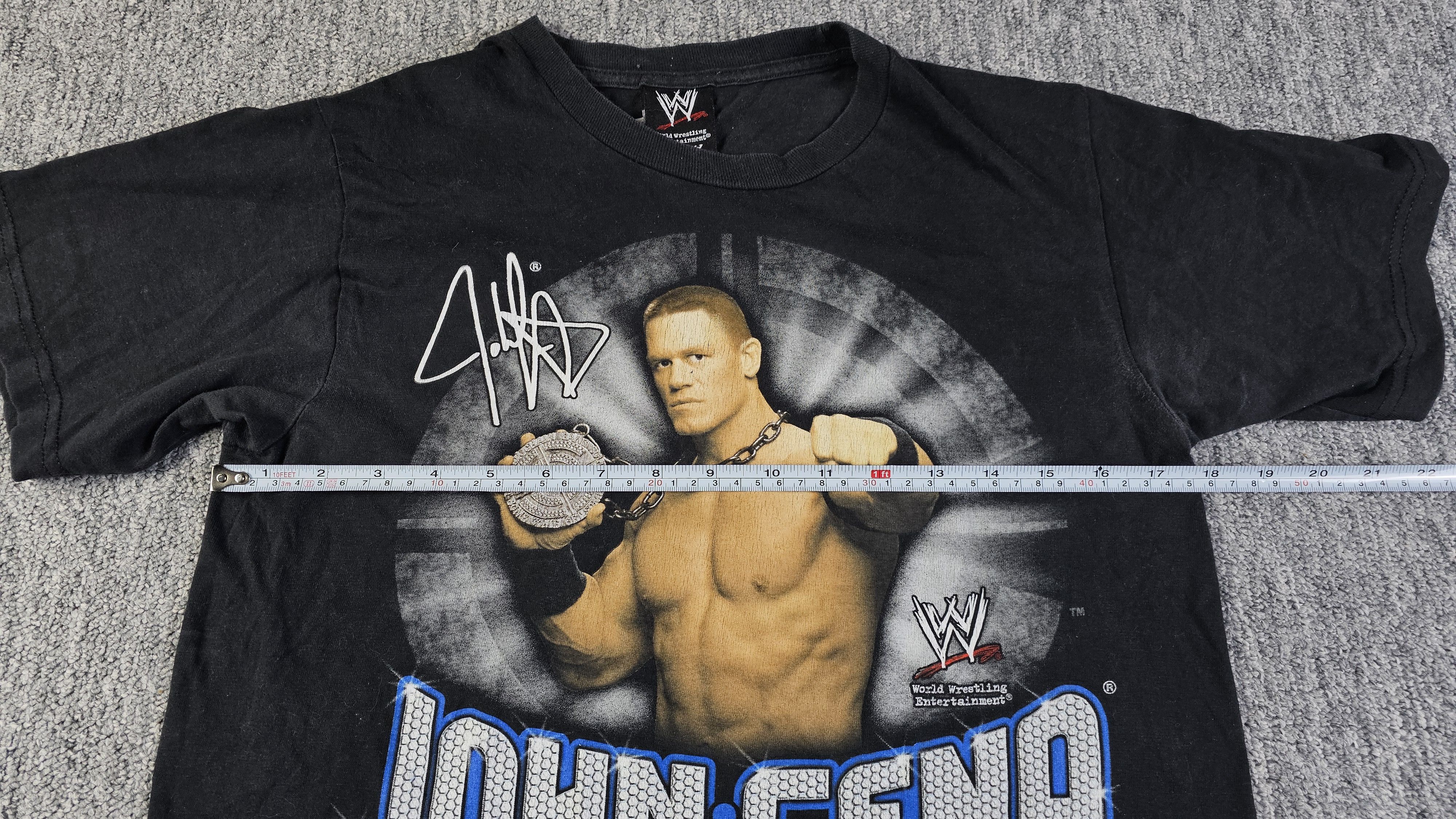 WWE Vintage WWE John Cena T-Shirt Women M Baby Tee Black Y2K Size M / US 6-8 / IT 42-44 - 8 Thumbnail