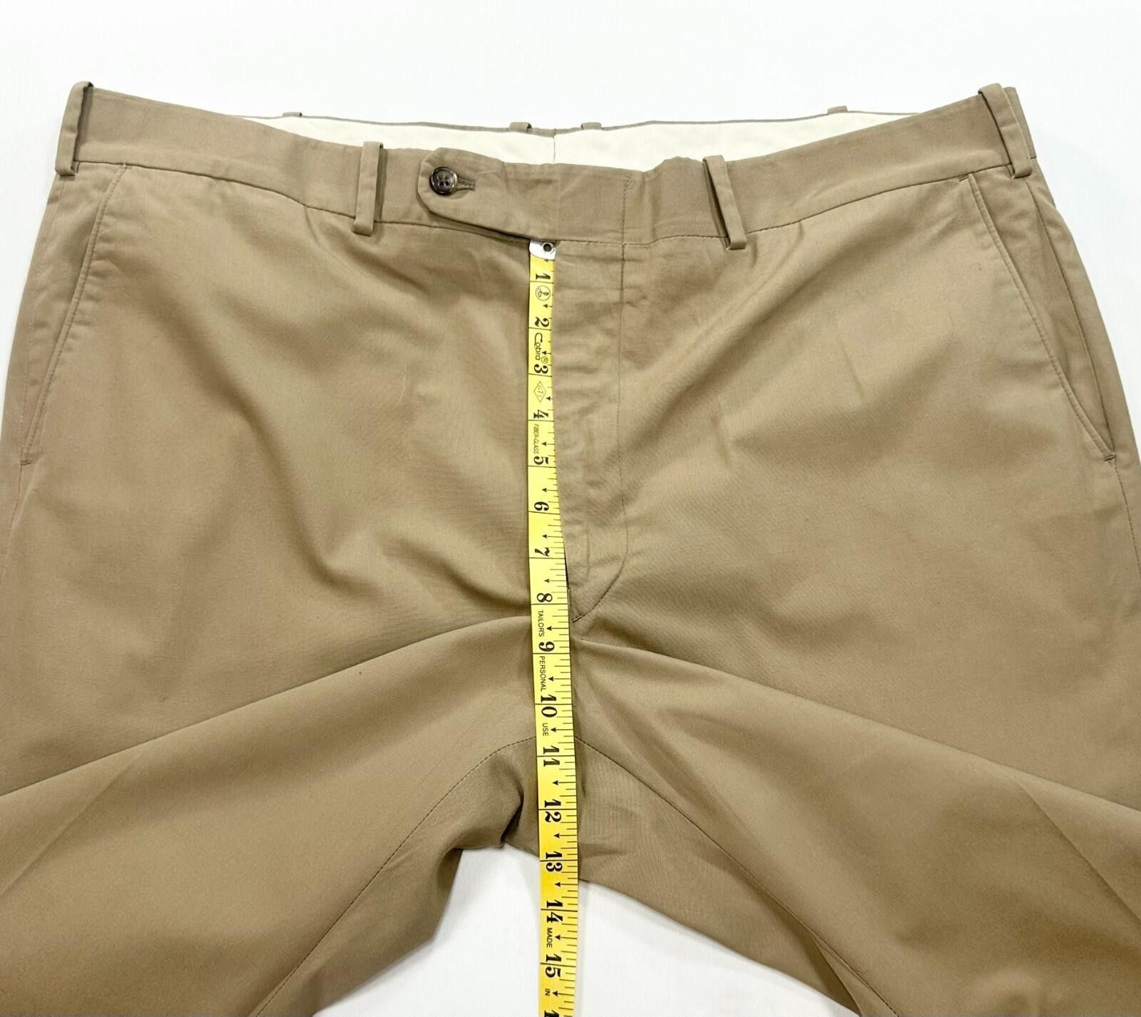 Other Tom James Corporate Image Flat Dress Pants Brown Mens 40/27 Size US 40 / EU 56 - 4 Thumbnail