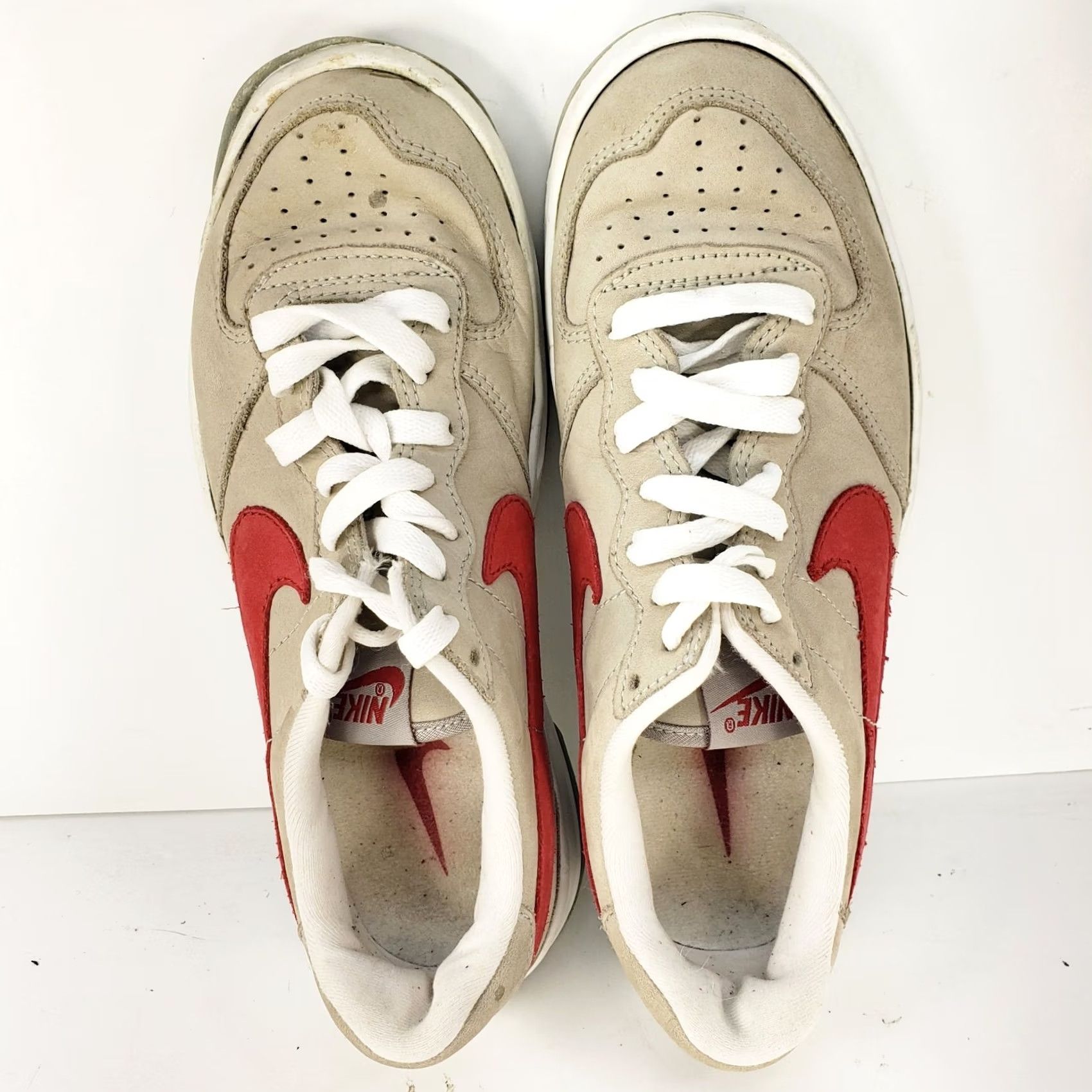 Nike Nike Vintage Classic Gray & Red Leather Sneakers Womens 8M - Alabama Roll Tide Size US 8 / IT 38 - 7 Thumbnail